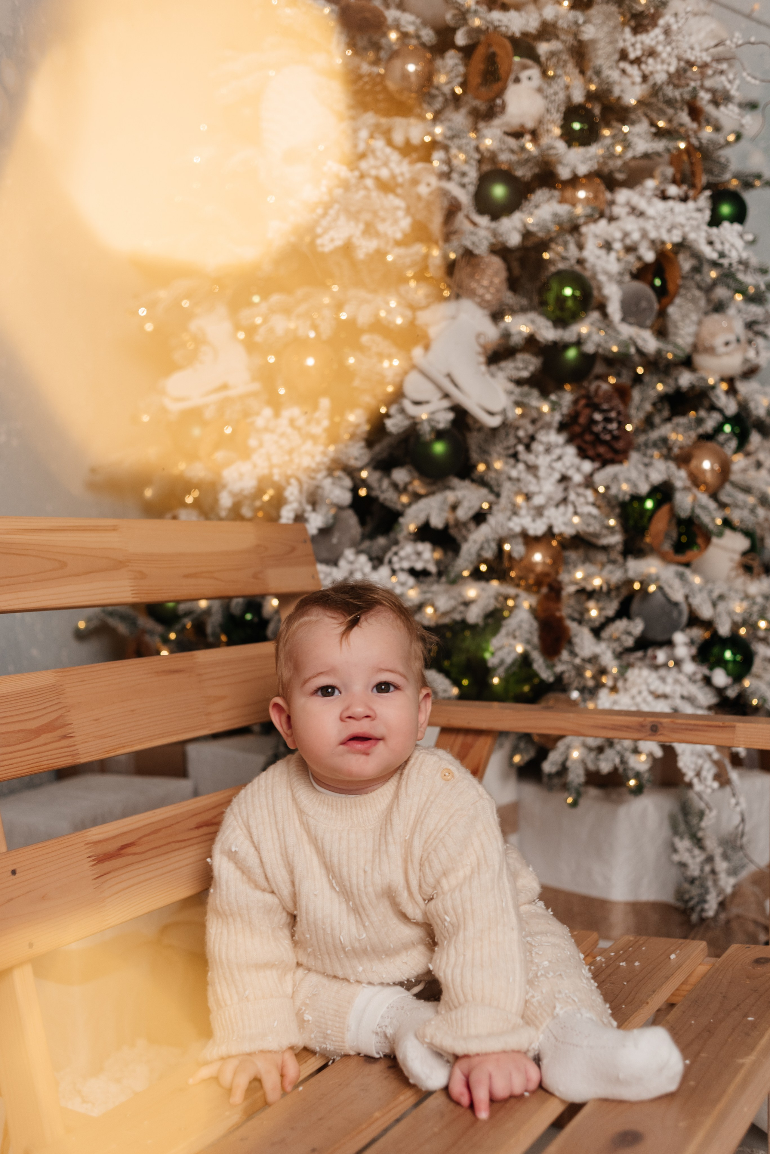 Даяна в новогодней сказке. Семейный и женский фотограф в Новосибирске