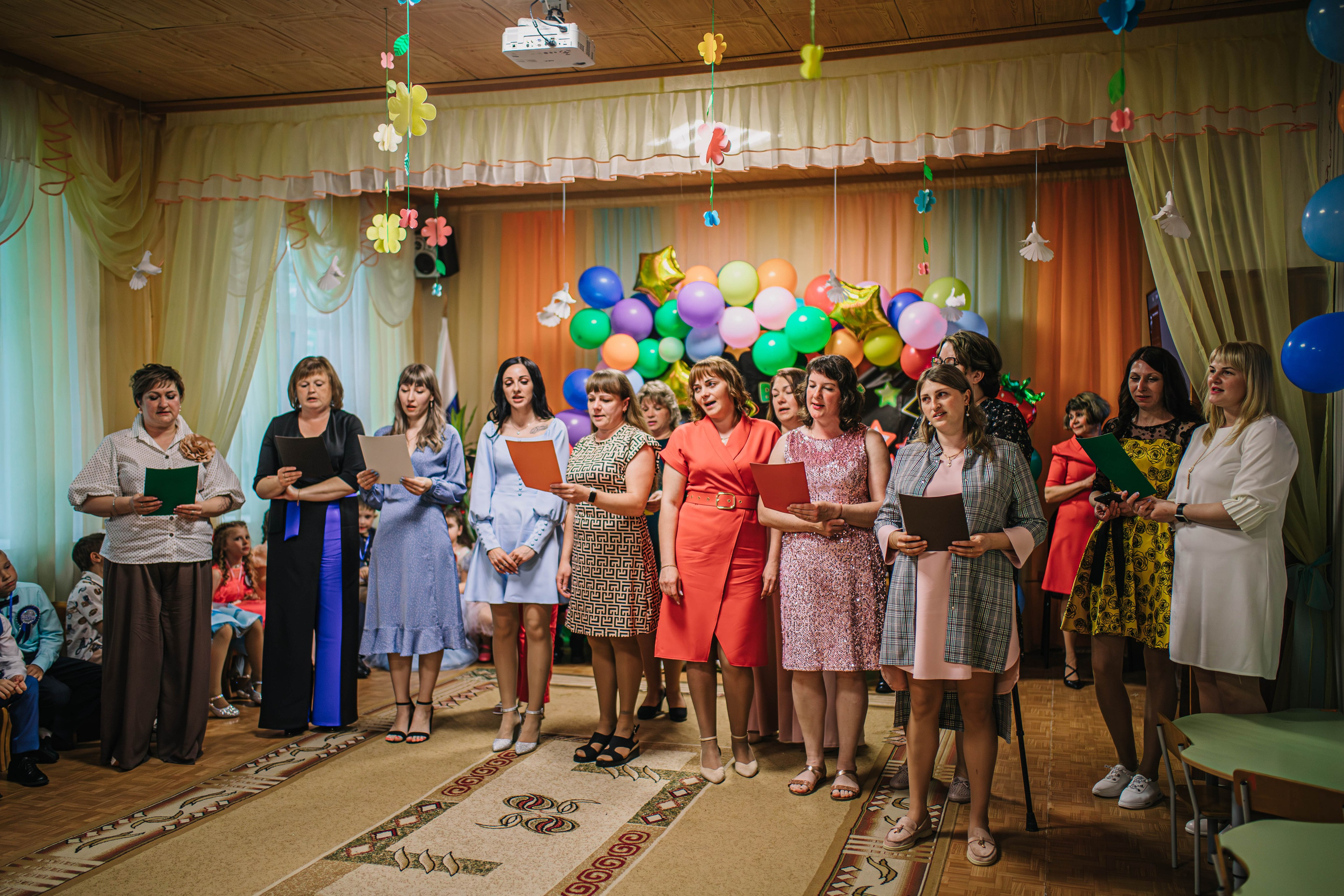 Выпускной в детском садике Светлячок г. Пустошка. Фотограф Дарья Маташкова