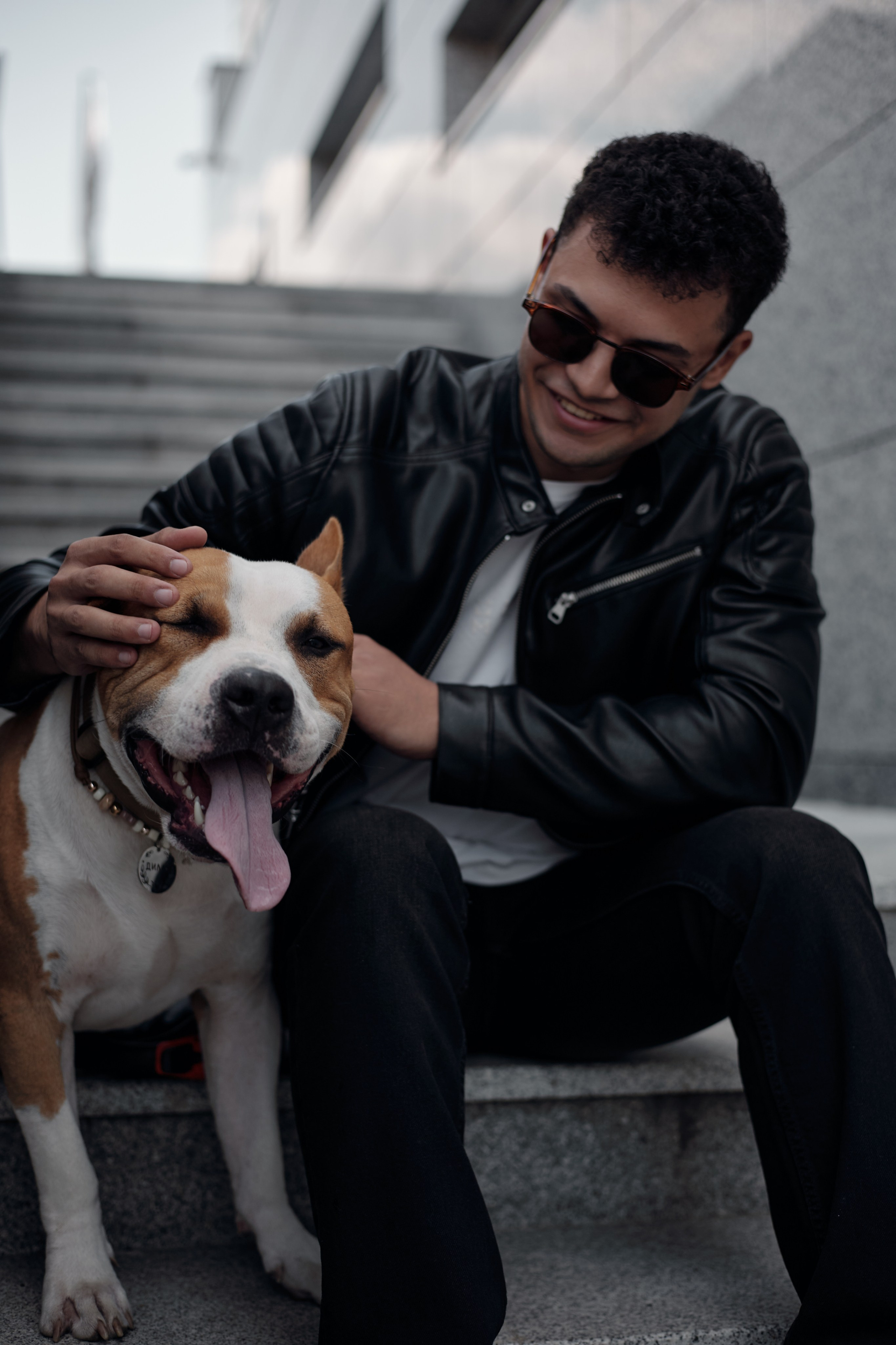 Абдо (прогулка с собакой). Фотограф из Казани