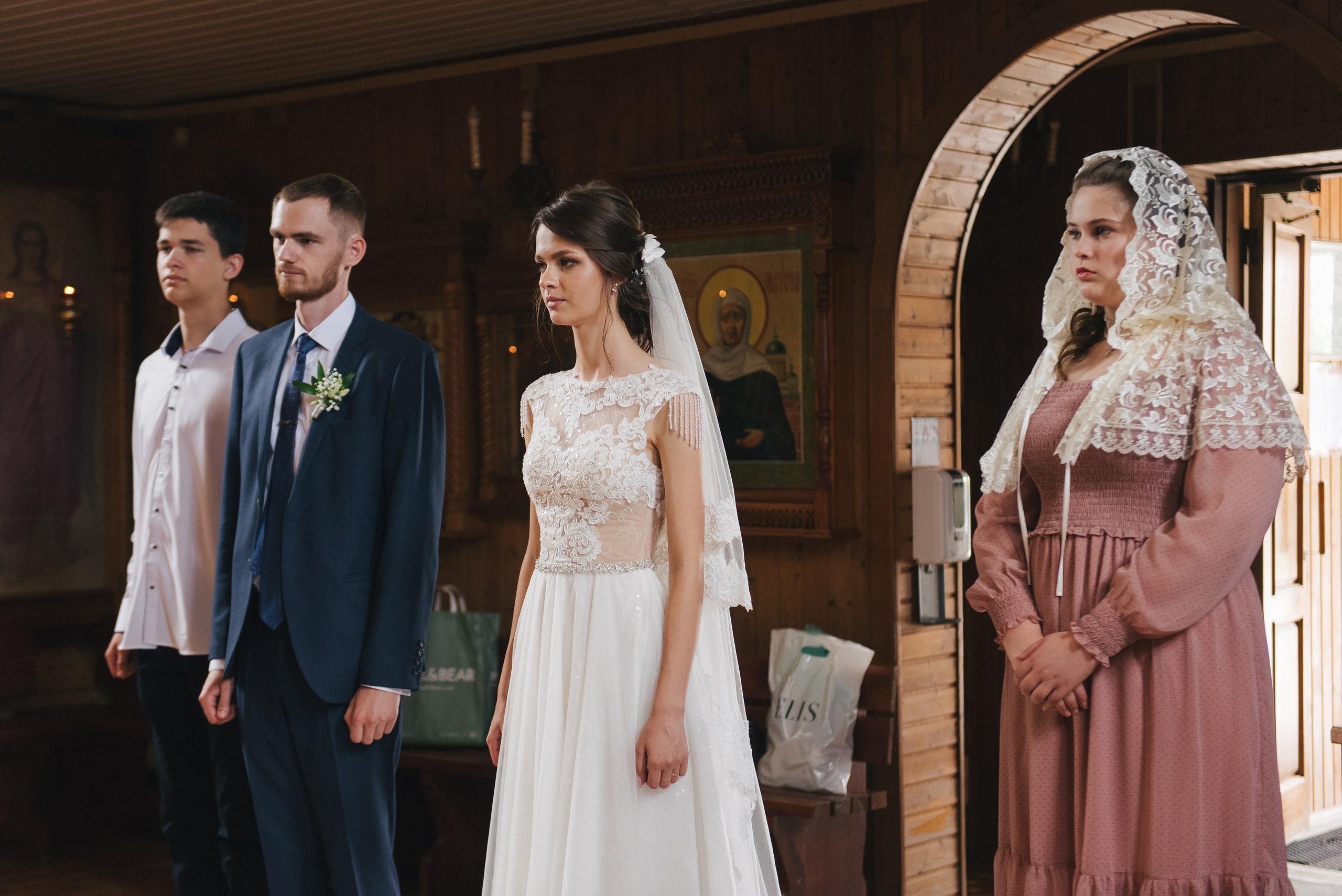 Венчание Никиты и Тони — Храм Иоанна Кронштадского. Свадебный и семейный фотограф Волгоград Москва