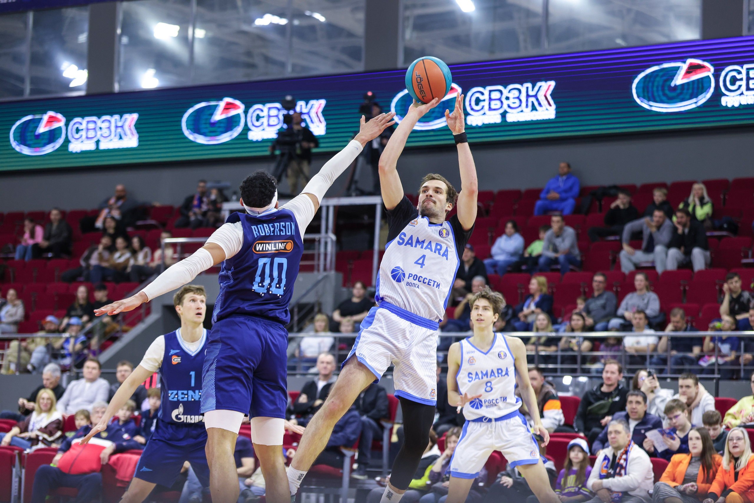 Баскетбол. Самара — Зенит. Единая лига ВТБ. Спортивный фотограф в Самаре