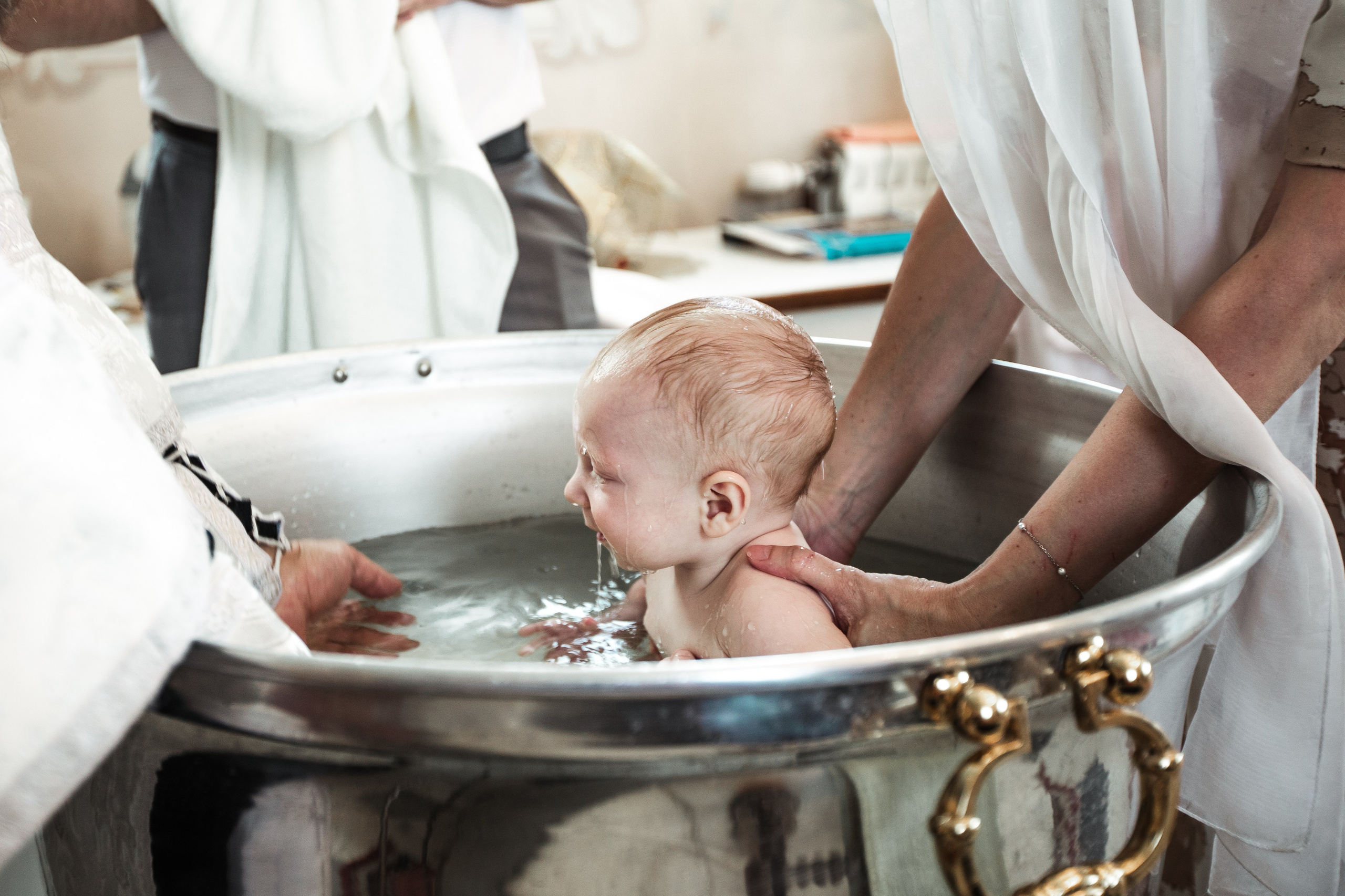 Крещение Николая в Елоховском Соборе. Фотосессии в Москве - фотограф Неонилла Ленко