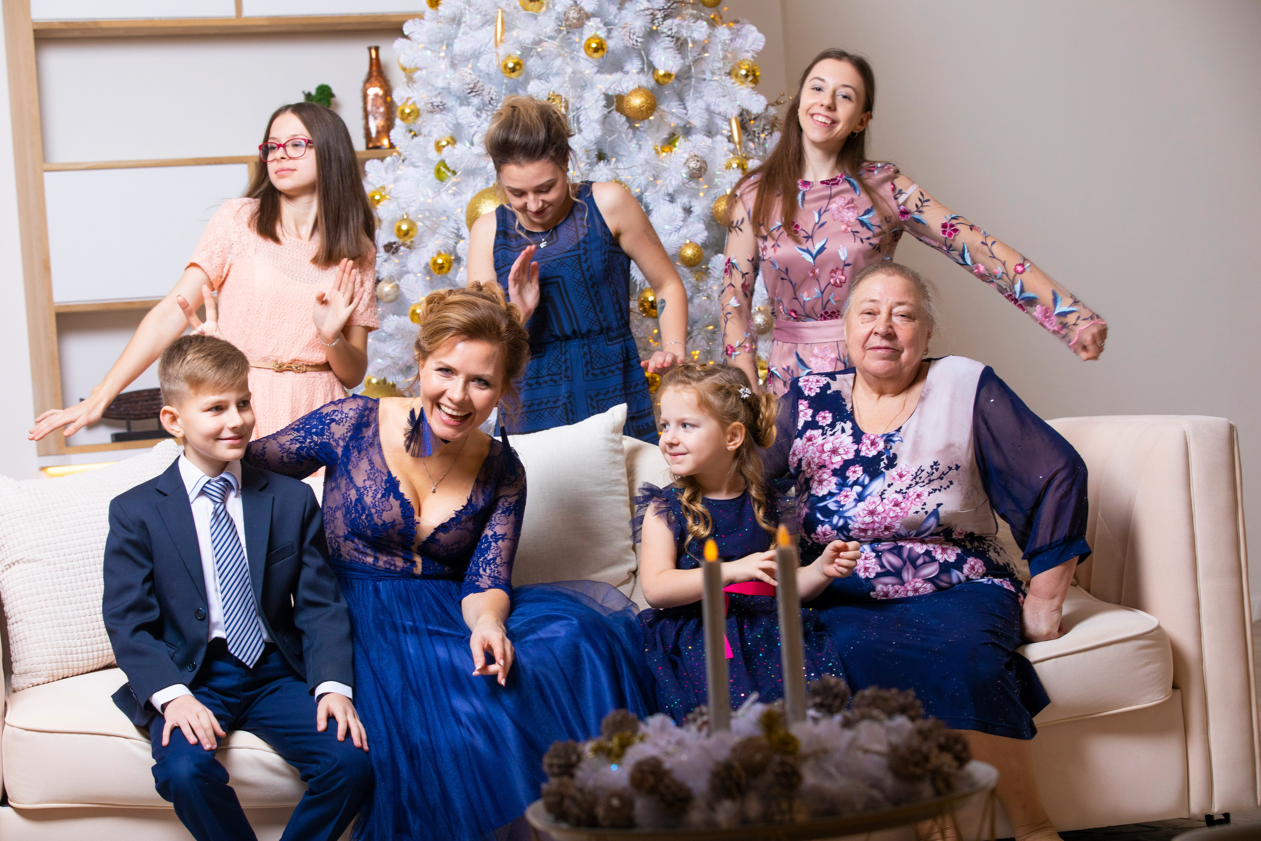 Семейные Съёмки в студии. ФОТОХУДОЖНИК