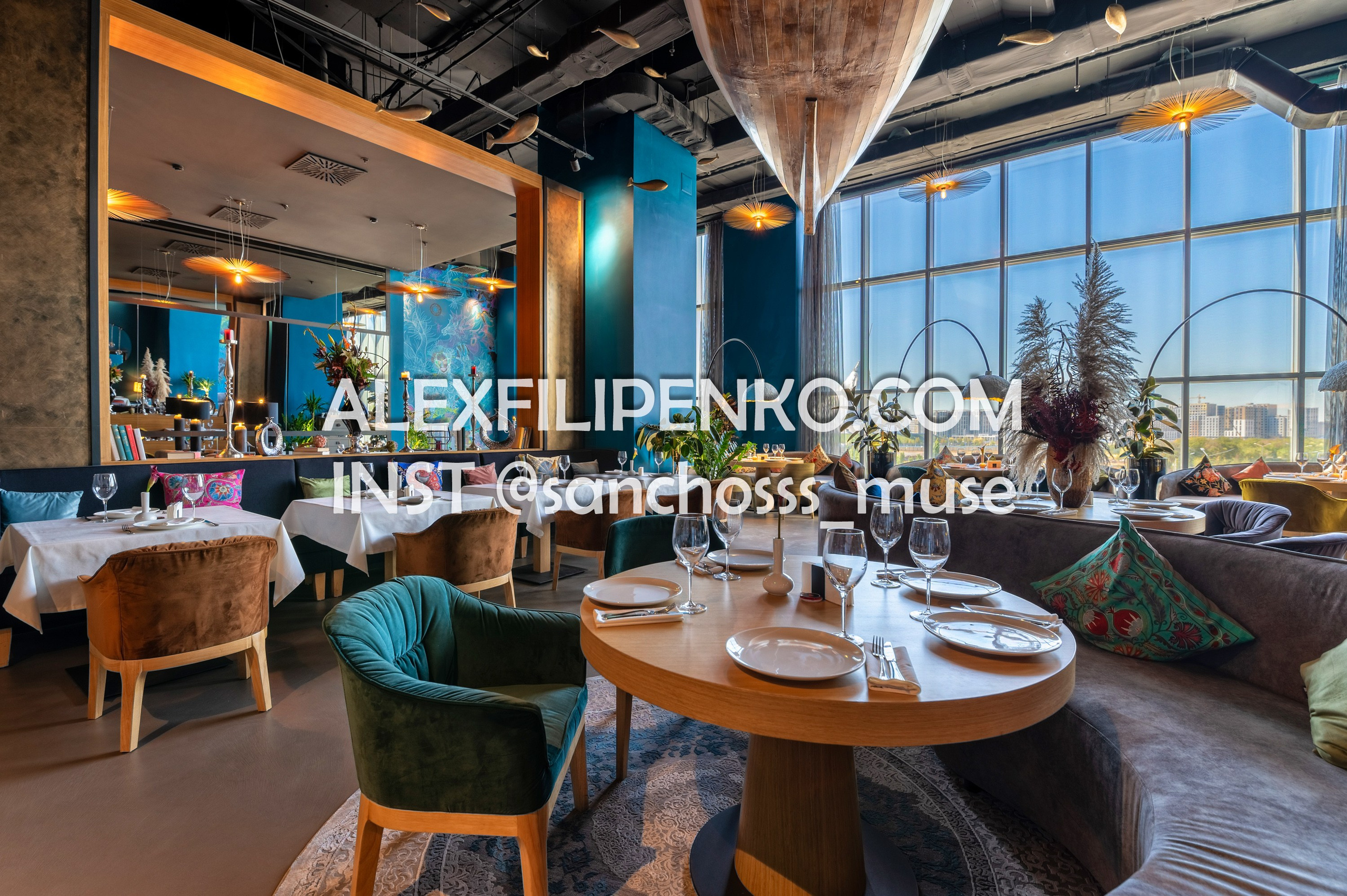 Ресторан Once. Фотограф интерьера недвижимости и архитектуры в Астане