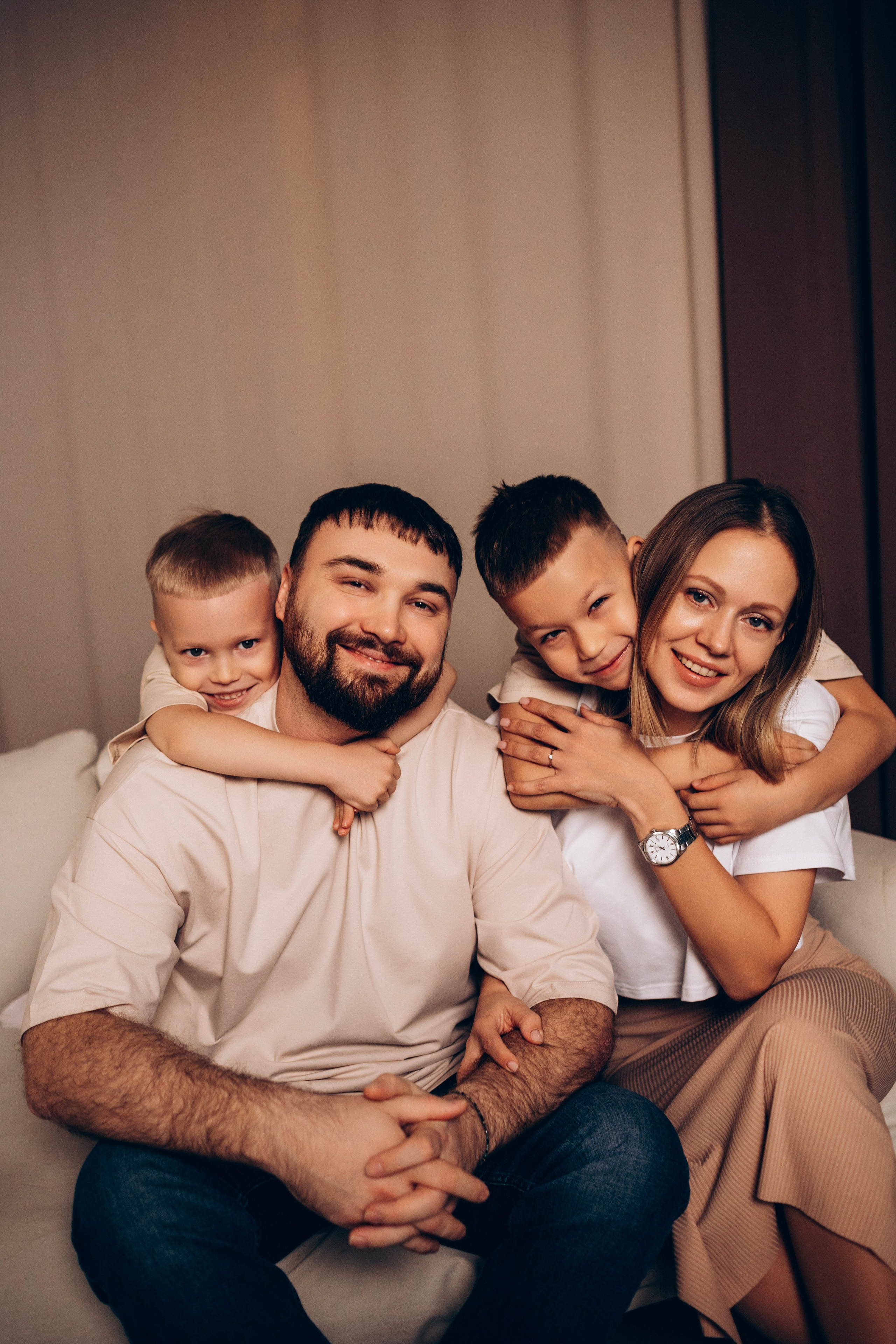 Новогодняя история. Семейная съемка — это красивый способ признаться своей семье в любви