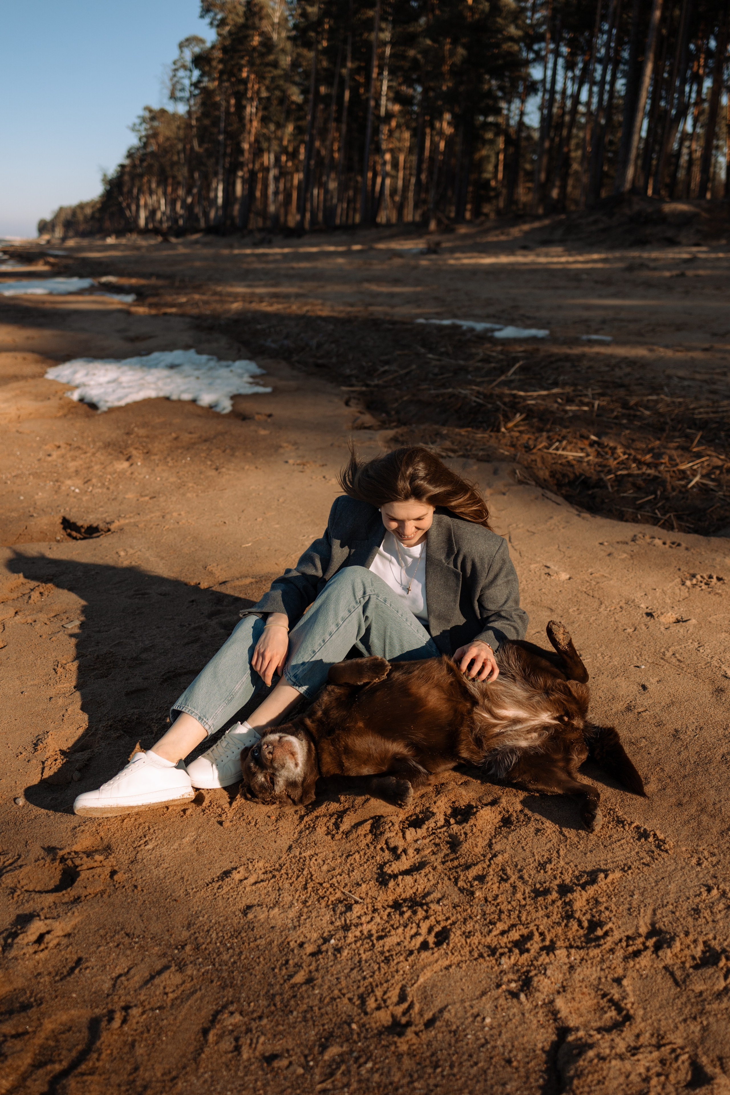 Оля и Питоня. Фотограф — Анималист | Санкт-Петербург