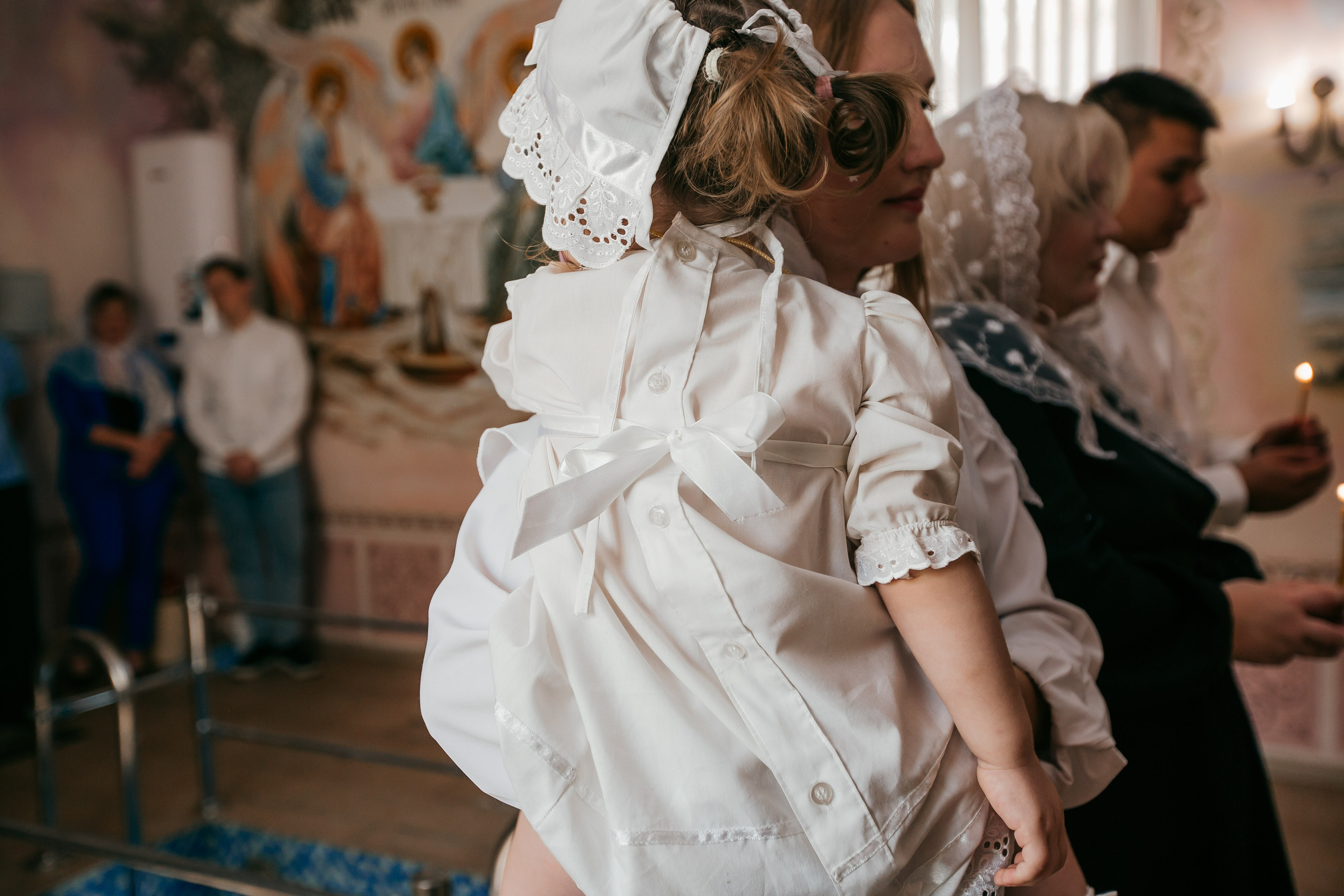 Крещение в Красносельском Свято-Троицком храме. Семейный и детский фотограф в Санкт-Петербурге Тамара Нечаева