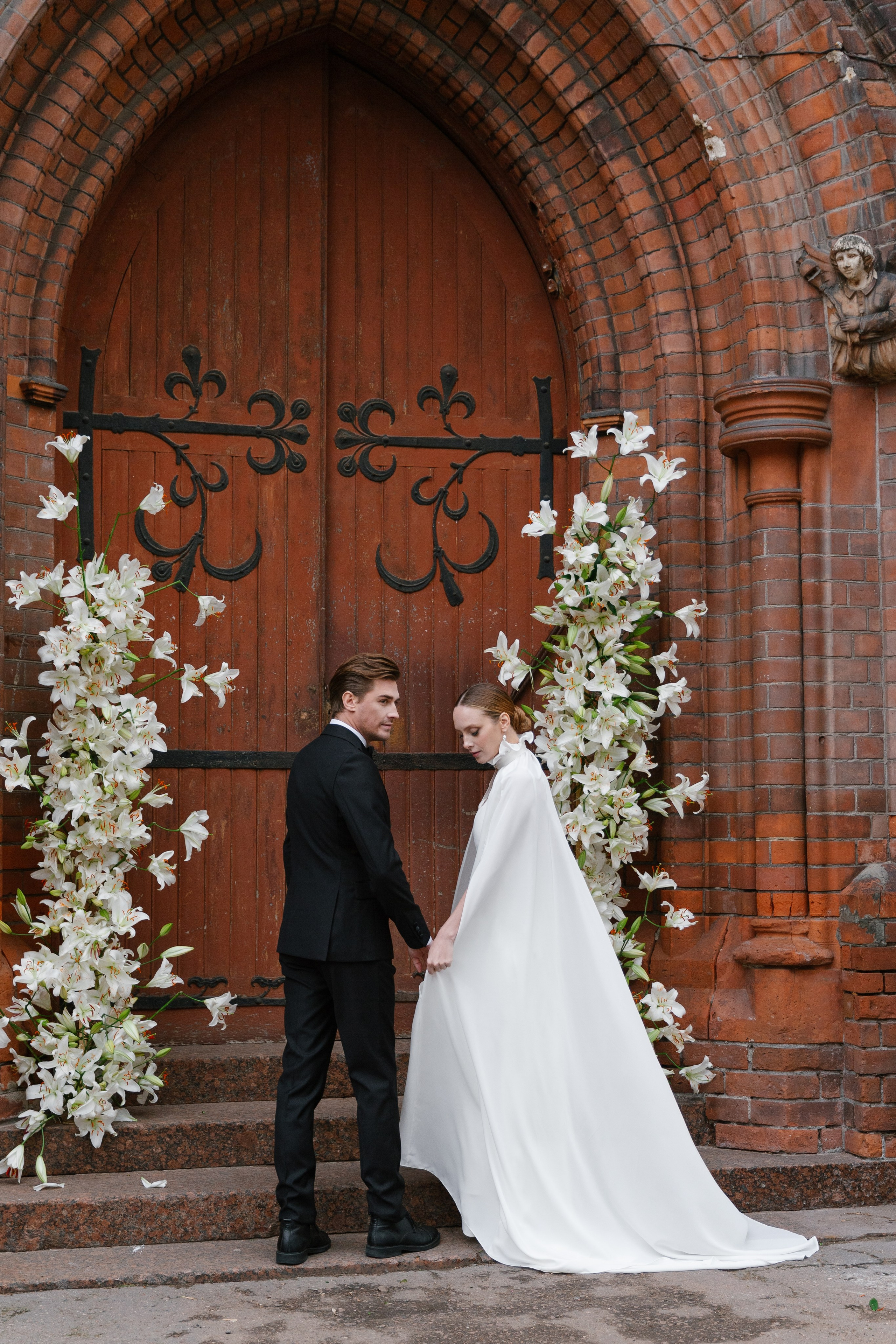 Съёмка в католической церкви. Свадебный фотограф Полина Панина