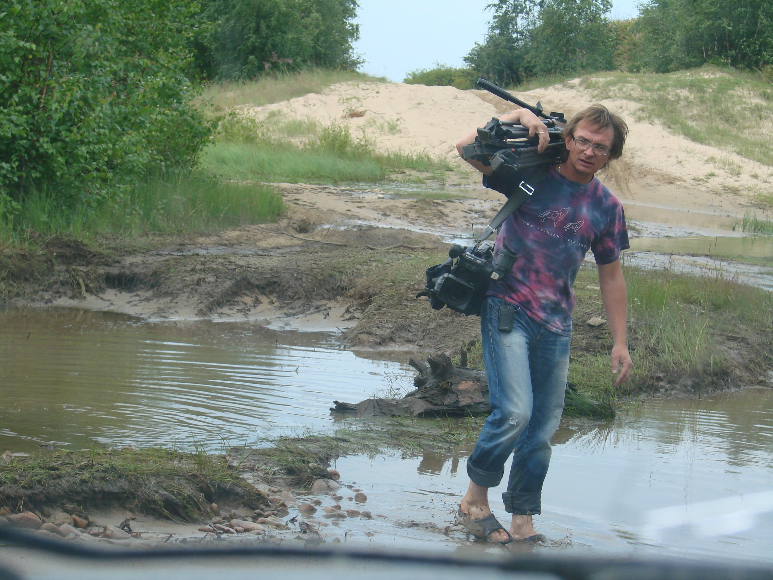 Backstage. Видеосъемка