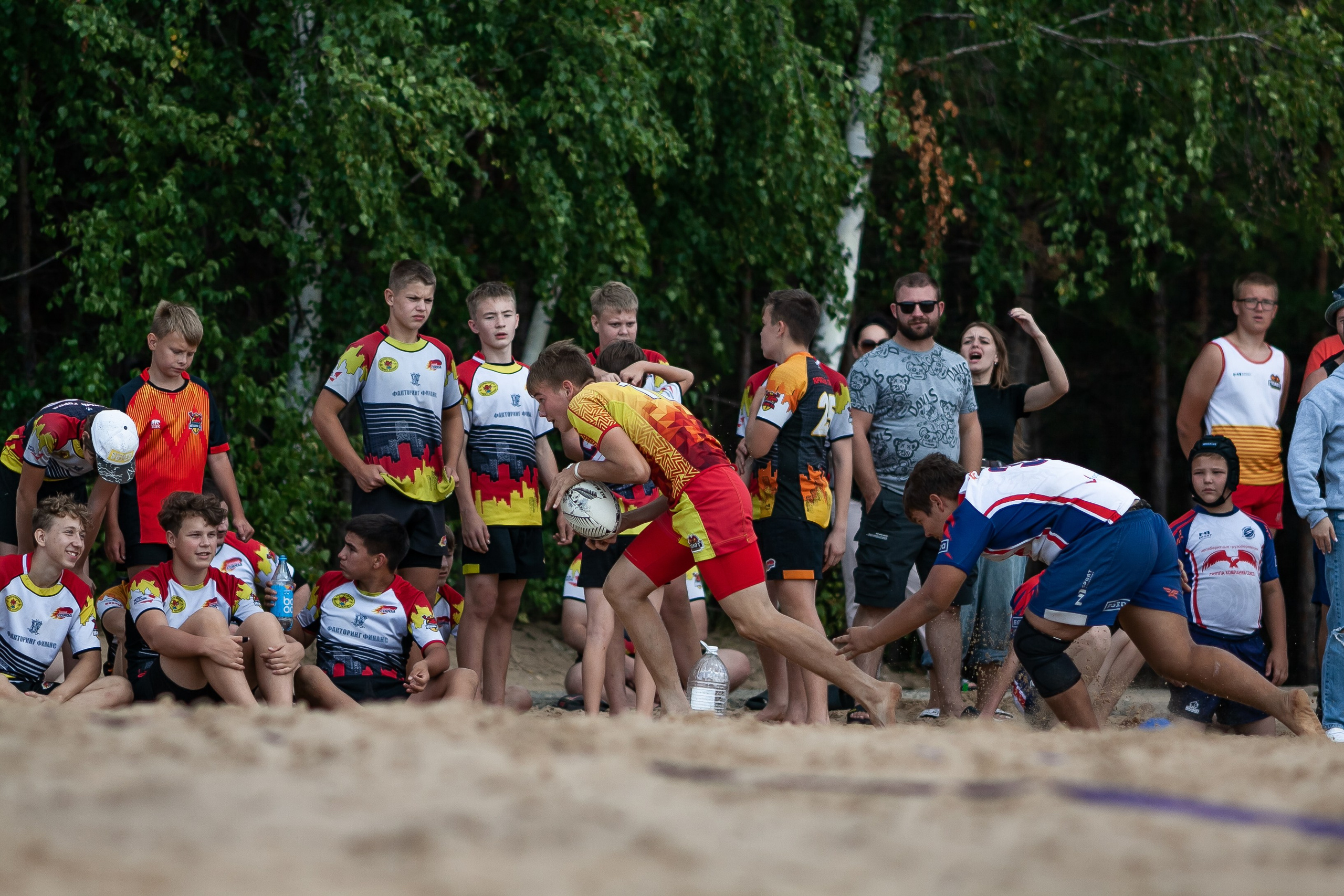 «Кубок «Молота» по пляжному Регби. Фотография
