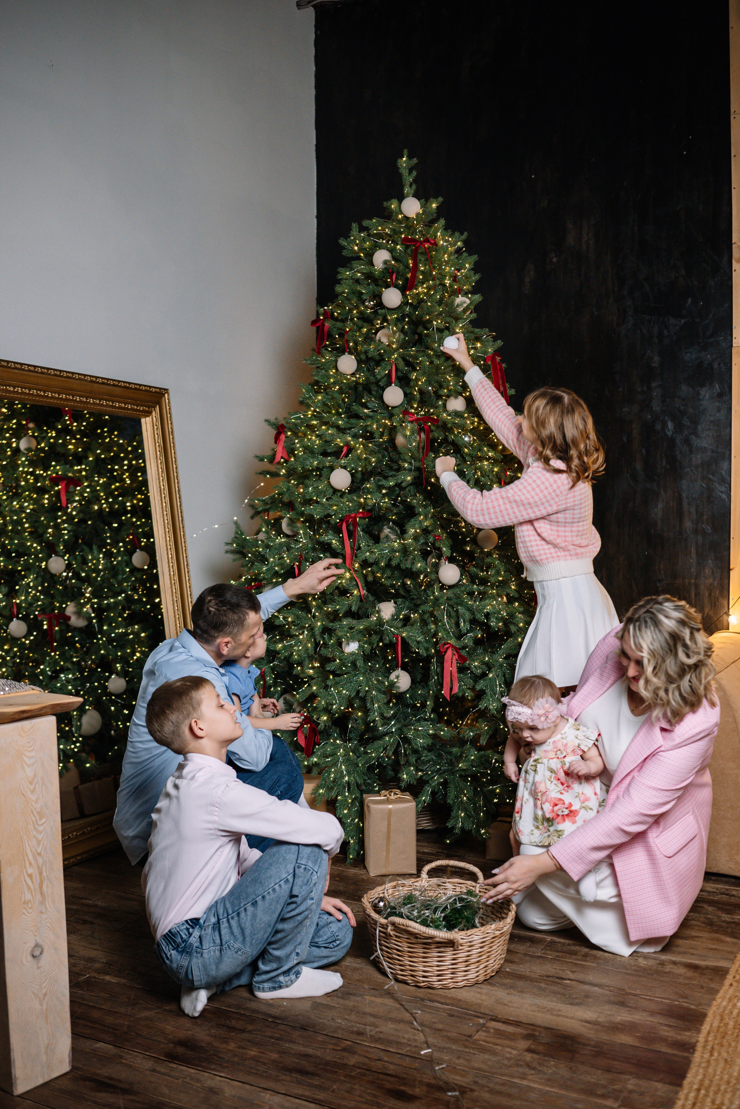 Новогодняя семейная фотосессия. Фотограф в Красноярске / Дивногорске. Файзулина Анастасия