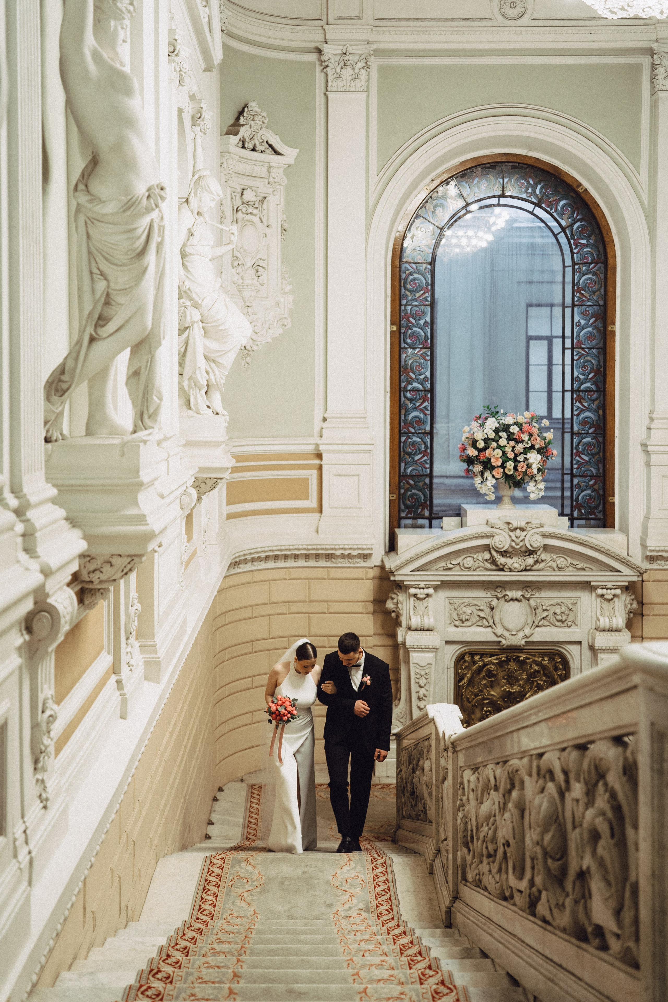 СВАДЕБНАЯ СЬЕМКА В ПЕВОМ ДВОРЦЕ БРАКОСОЧЕТАНИЯ. Профессиональный фотограф, Санкт-Петербург — Виктория Богомолова