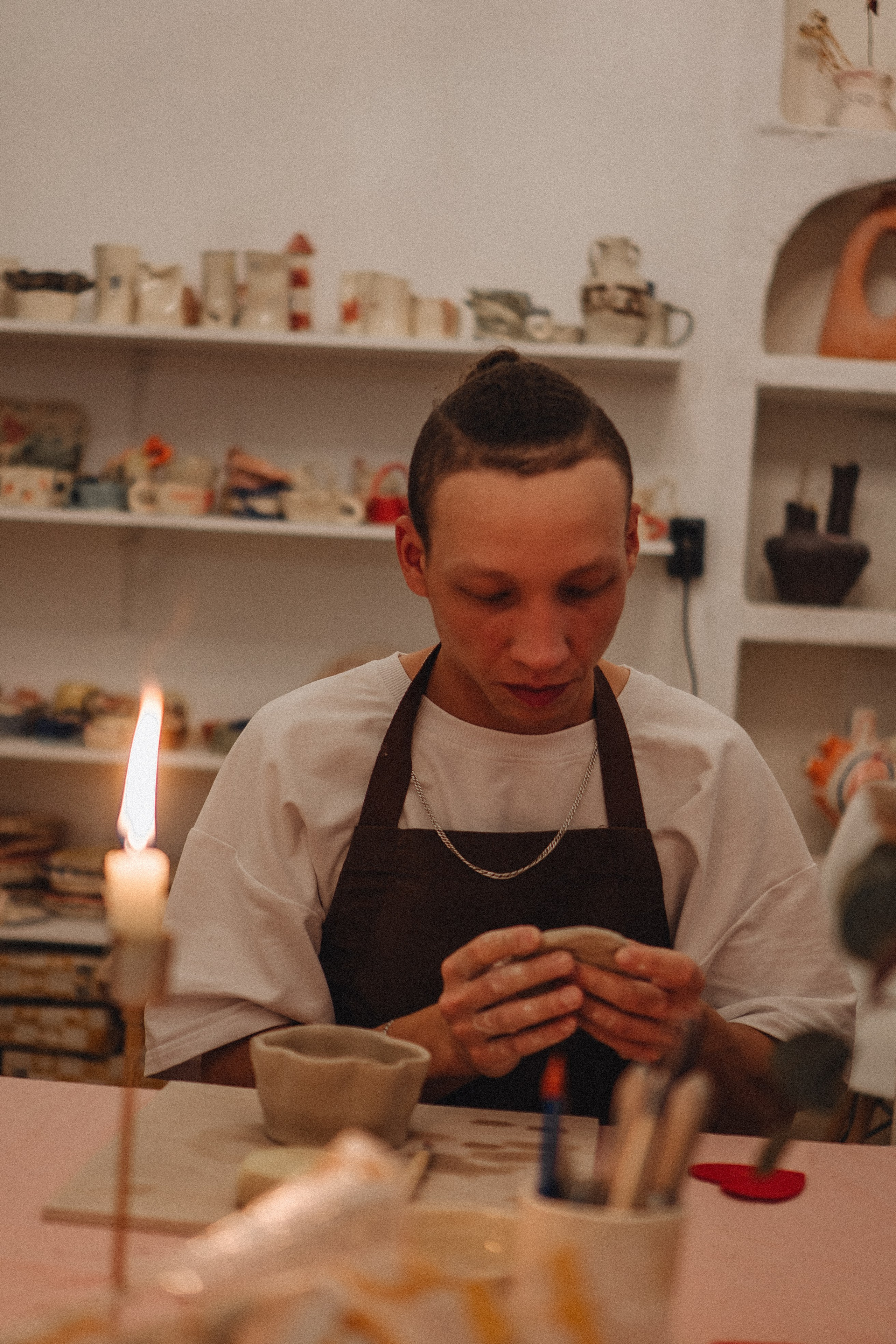 СВИДАНИЕ В ГОНЧАРНОЙ МАСТЕРСКОЙ. Профессиональный фотограф, Санкт-Петербург — Виктория Богомолова