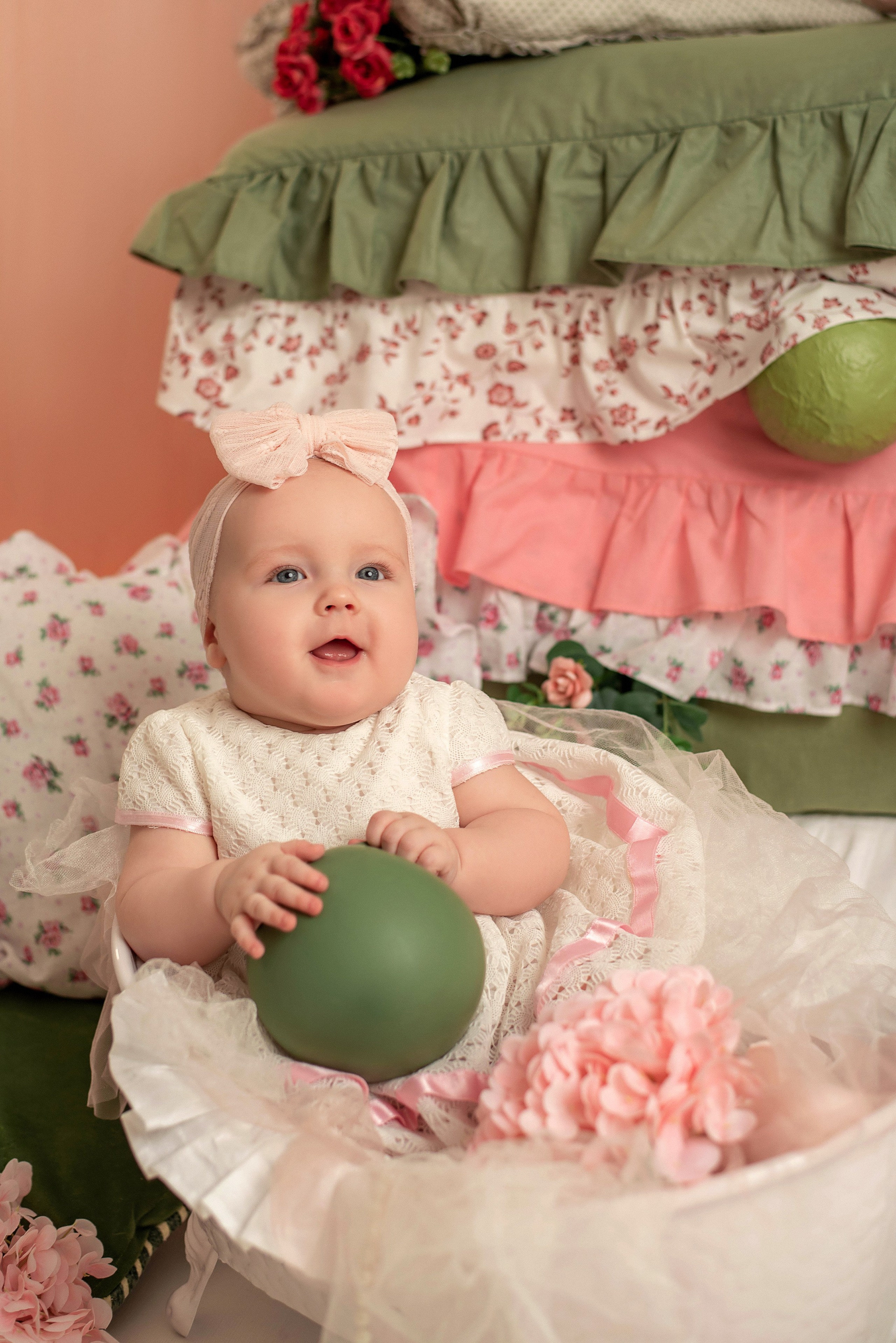 Верочка 7 месяцев. Семейный и детский фотограф Наталья Горда