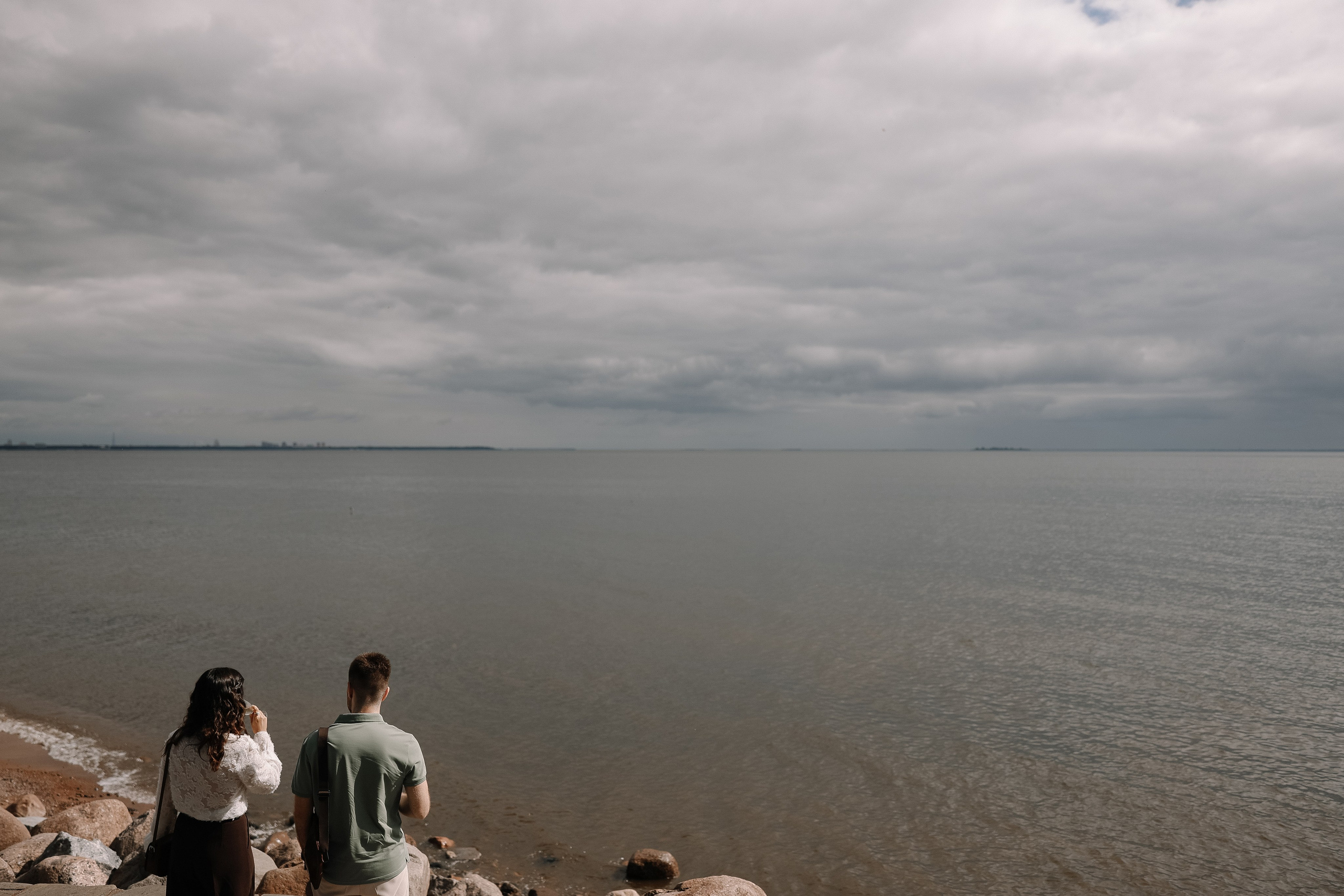 На берегу Питерского моря. Свадебный и семейный Фотограф Денис Кошель