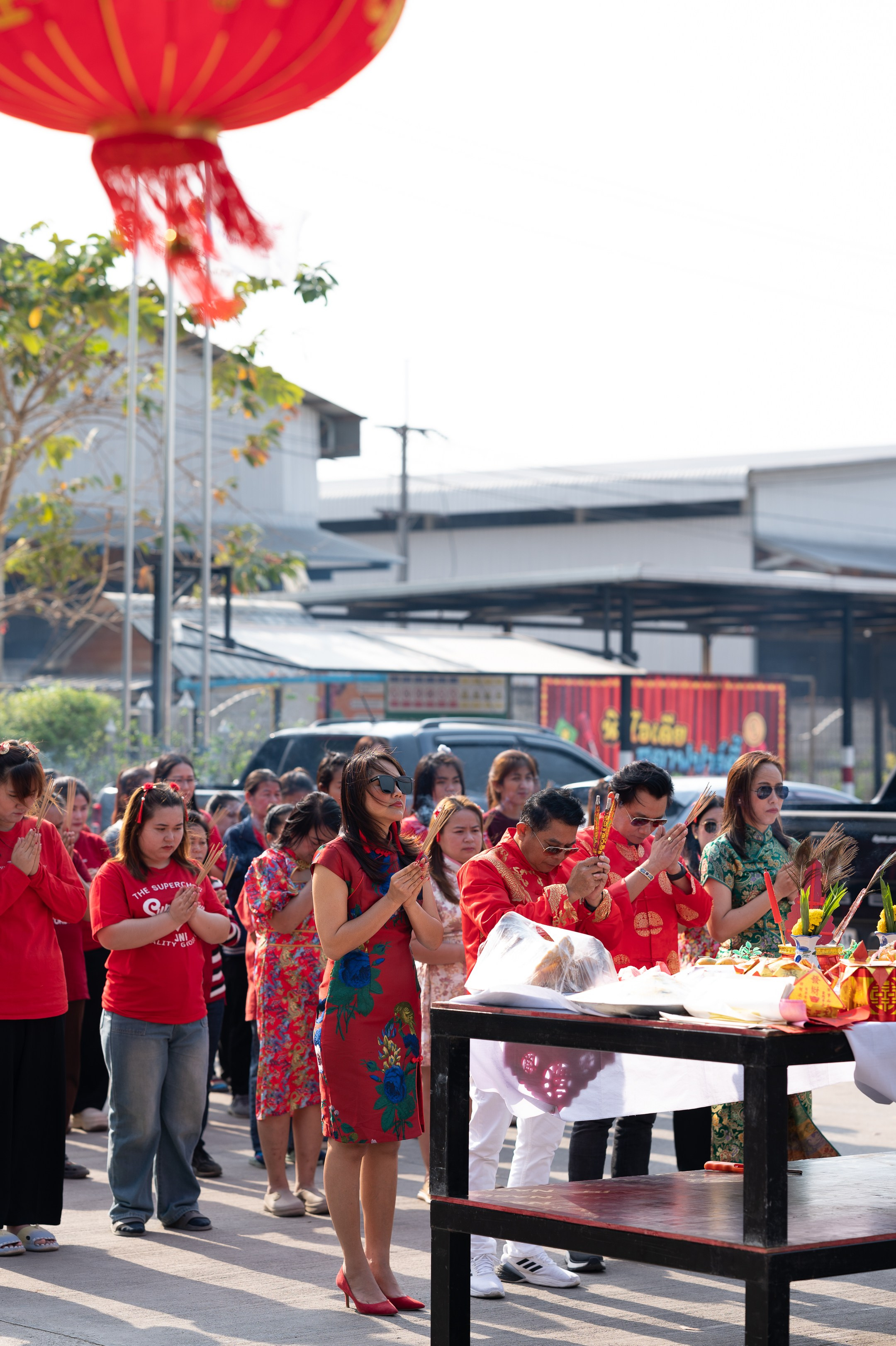 Китайский новый год в компании (Тайланд). Мир живой фотографии о Вас и для Вас