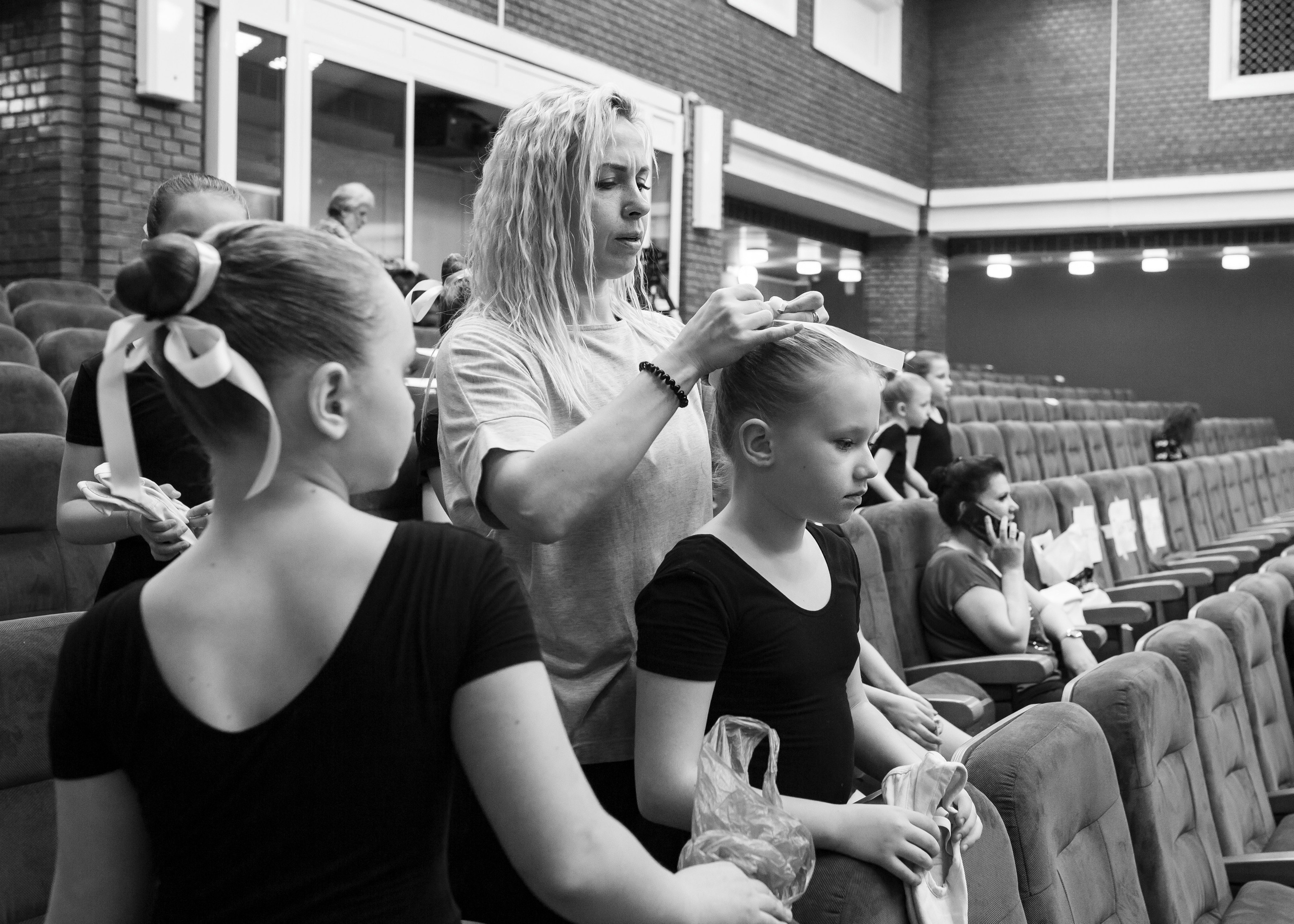 Репетиция юбилейного концерта танцевального коллектива. Репортажный фотограф в Москве