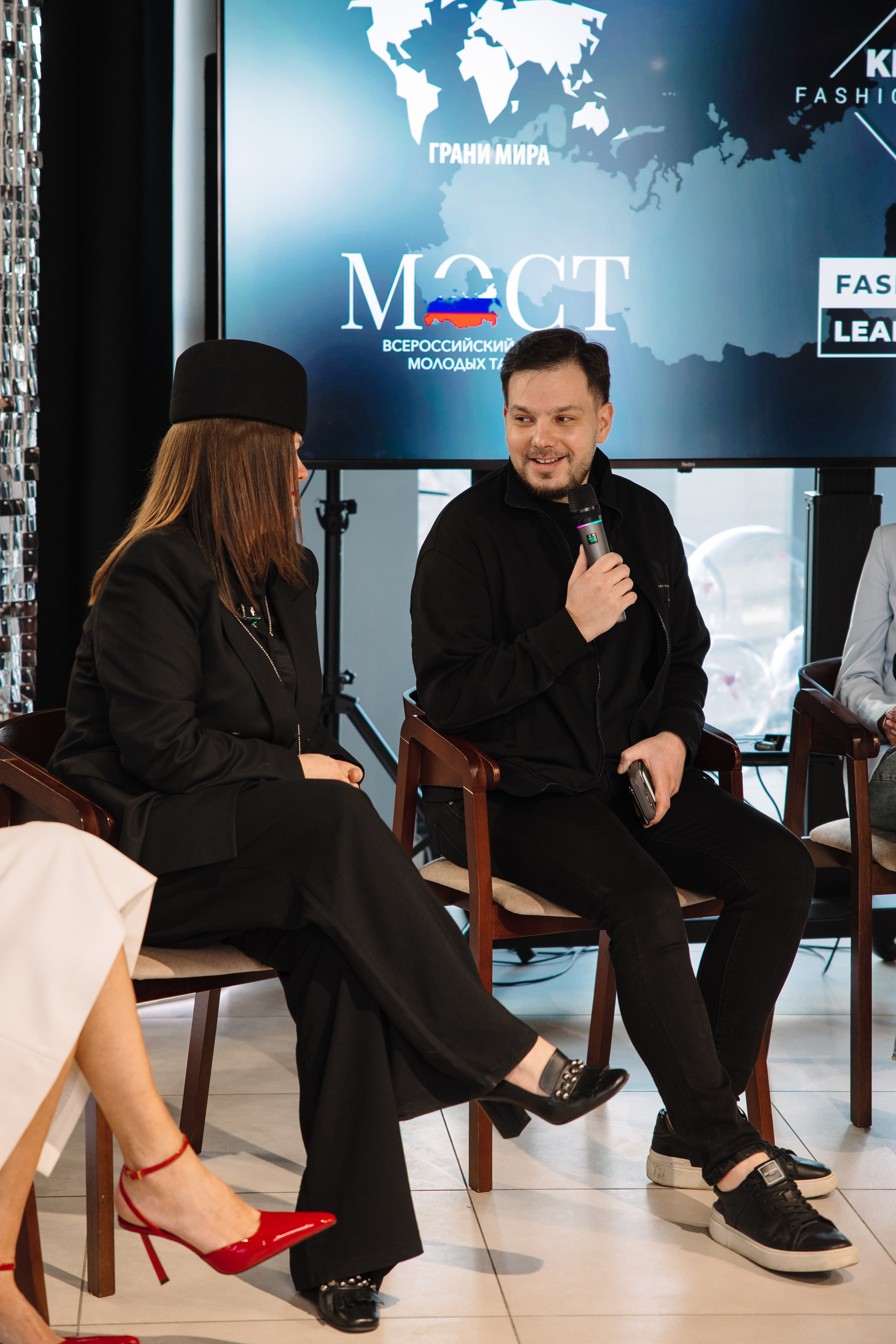 Пресс-конференция Всероссийского конкурса молодых талантов «МОСТ». Контент фотограф в Москве и области Елена Кулакова