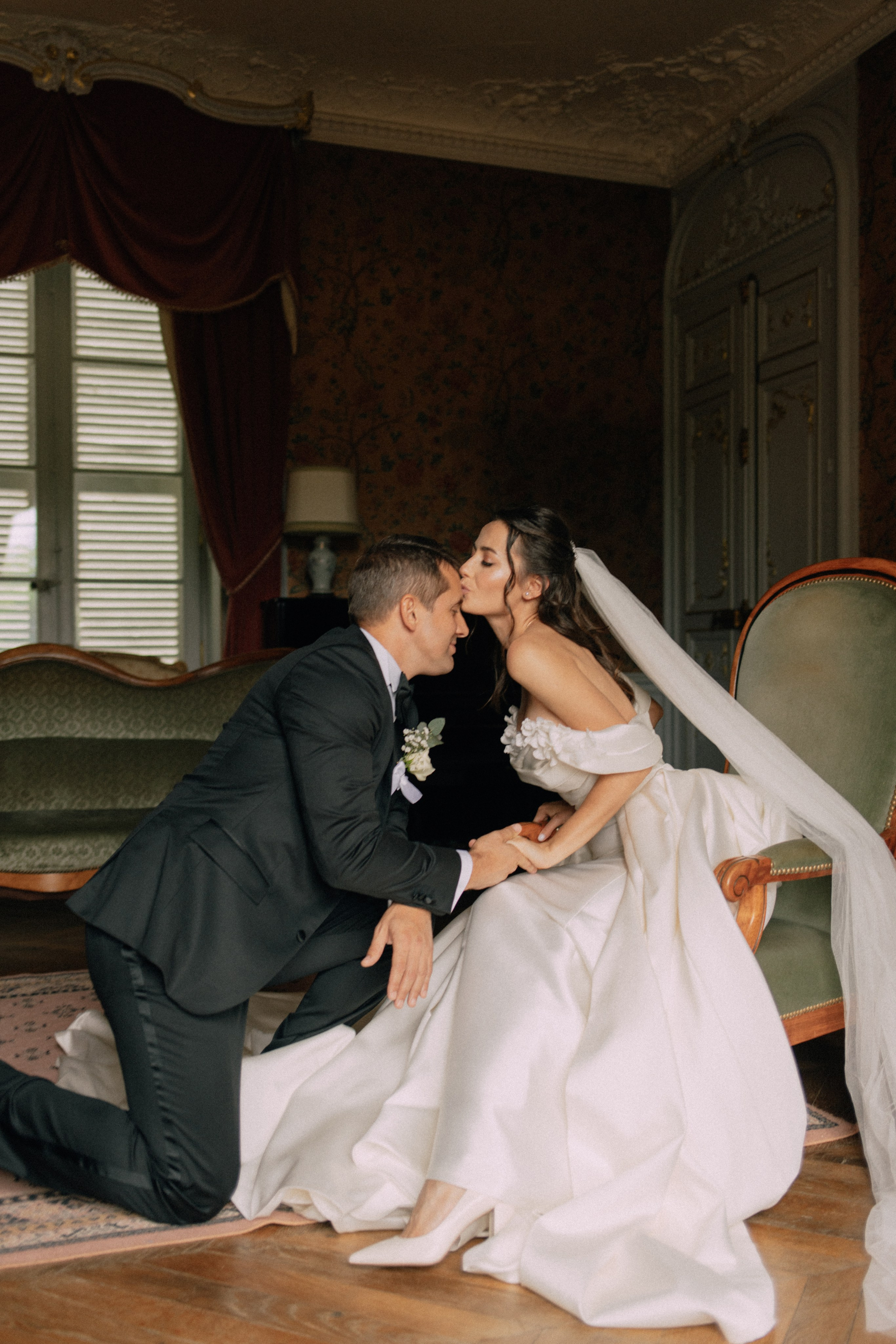 Pendant la pluie. Photographe à Paris