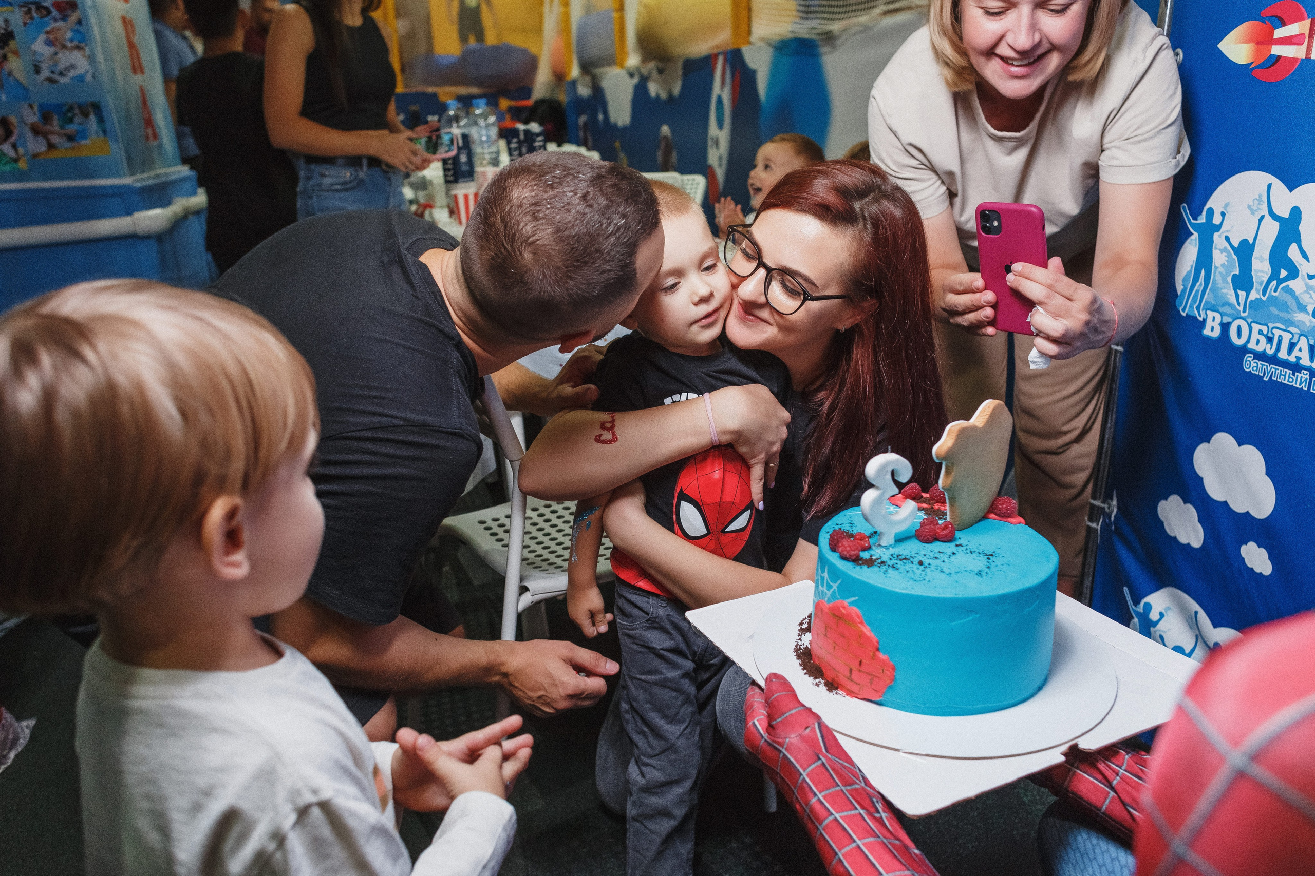 Веселье и радость: День рождения Вани в 'В облака', Таганрог. Свадебный и семейный фотограф в Таганроге Бакарюк Антон