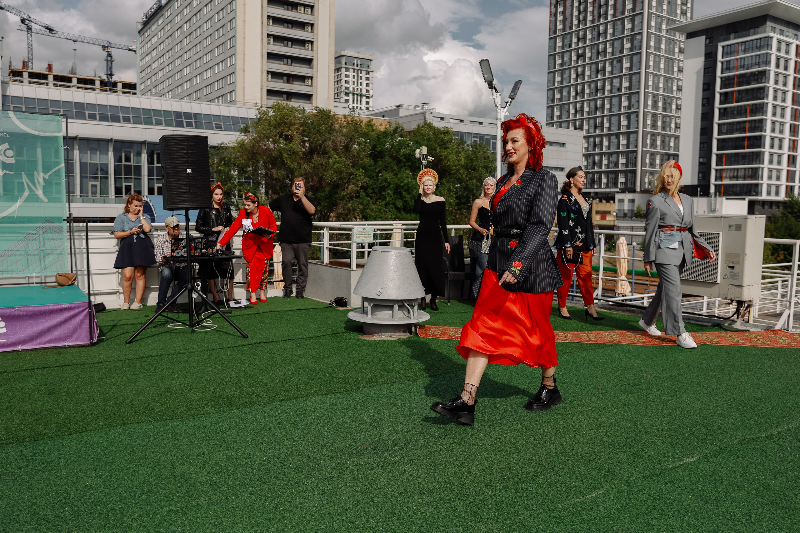 Модный показ «А-ля русс». Фотограф Юлия Мальцева