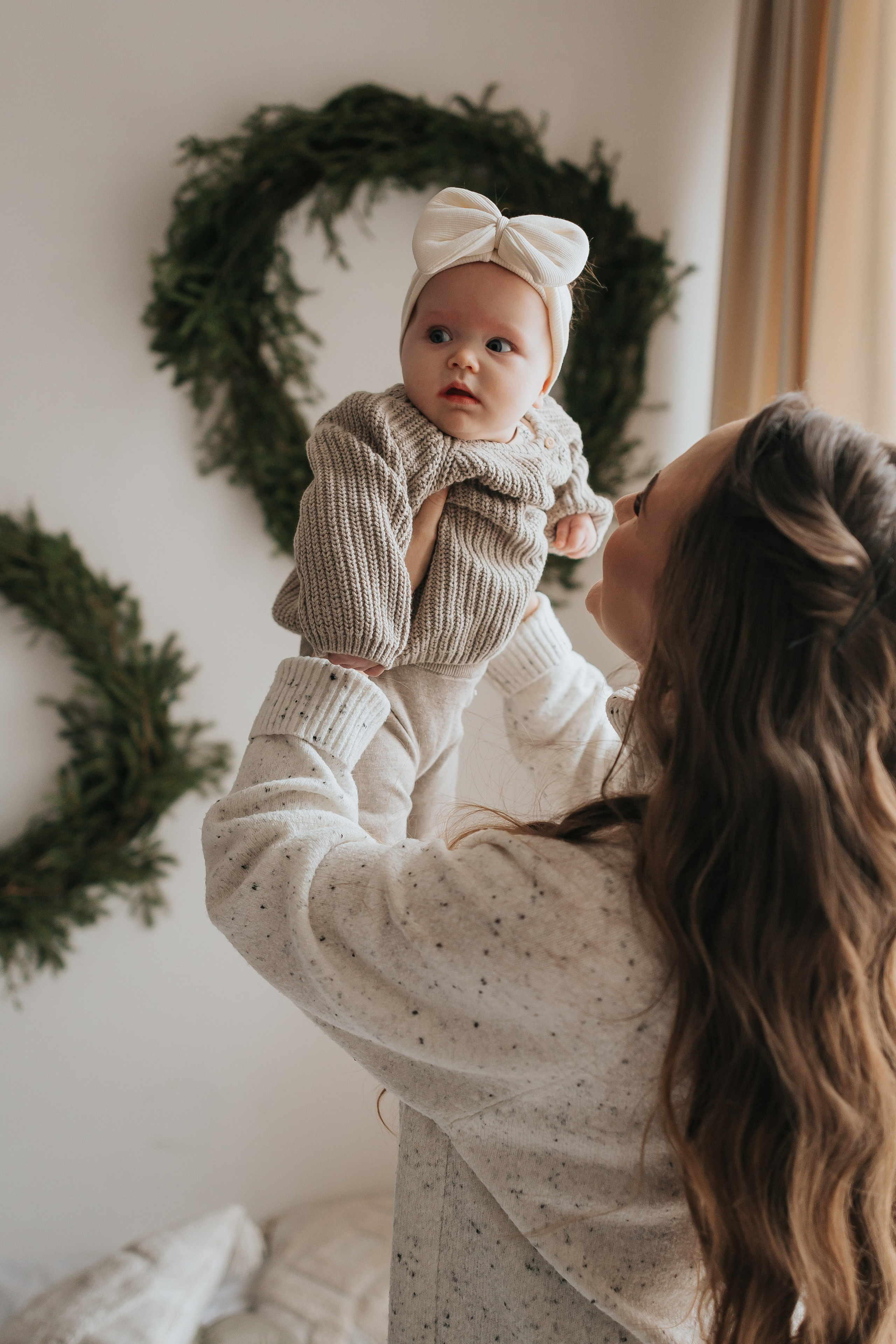 Первая новогодняя история для малышки. Свадебный фотограф Пермь