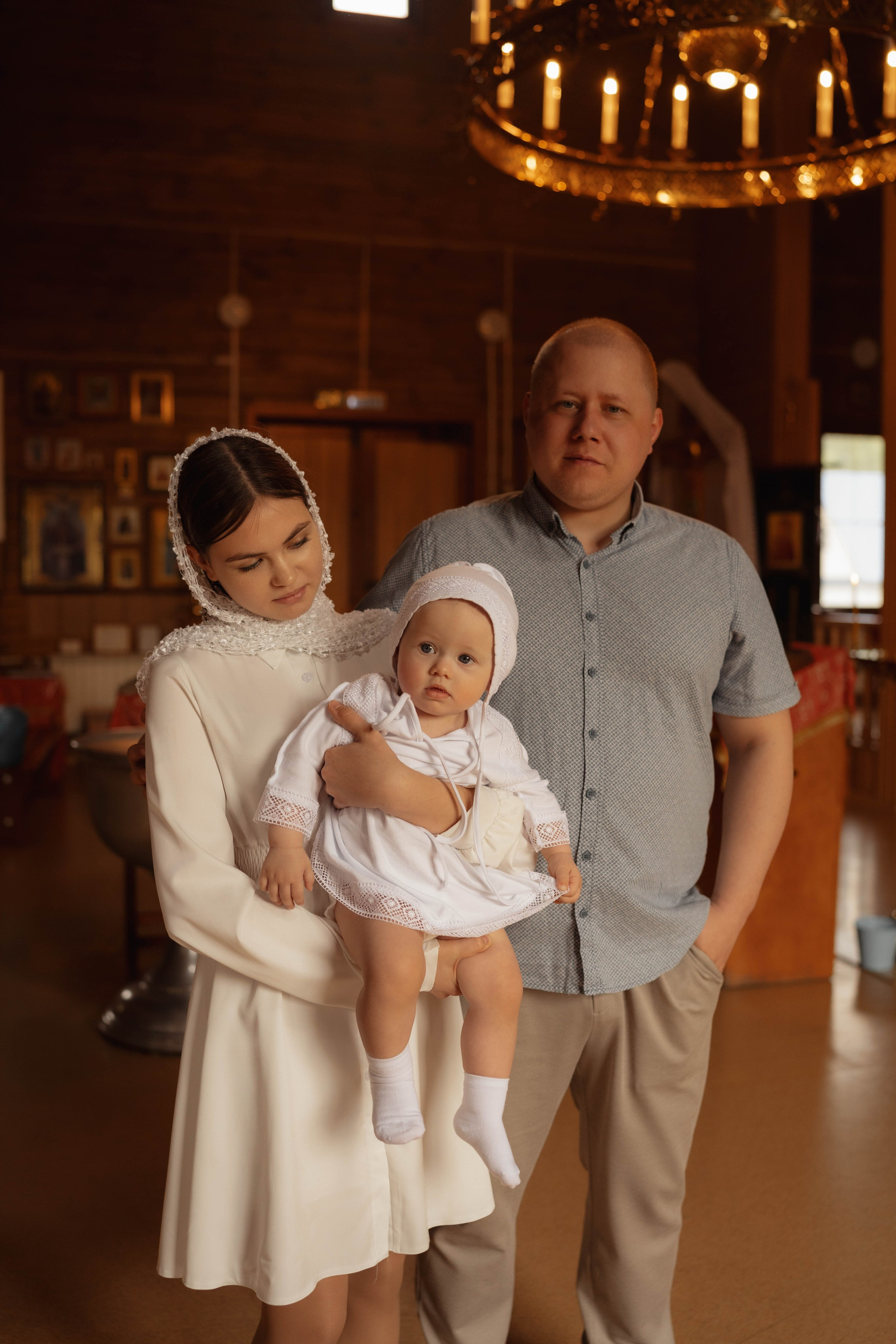 Крещение Любы. Фотограф в Новосибирске Диана Ильиных