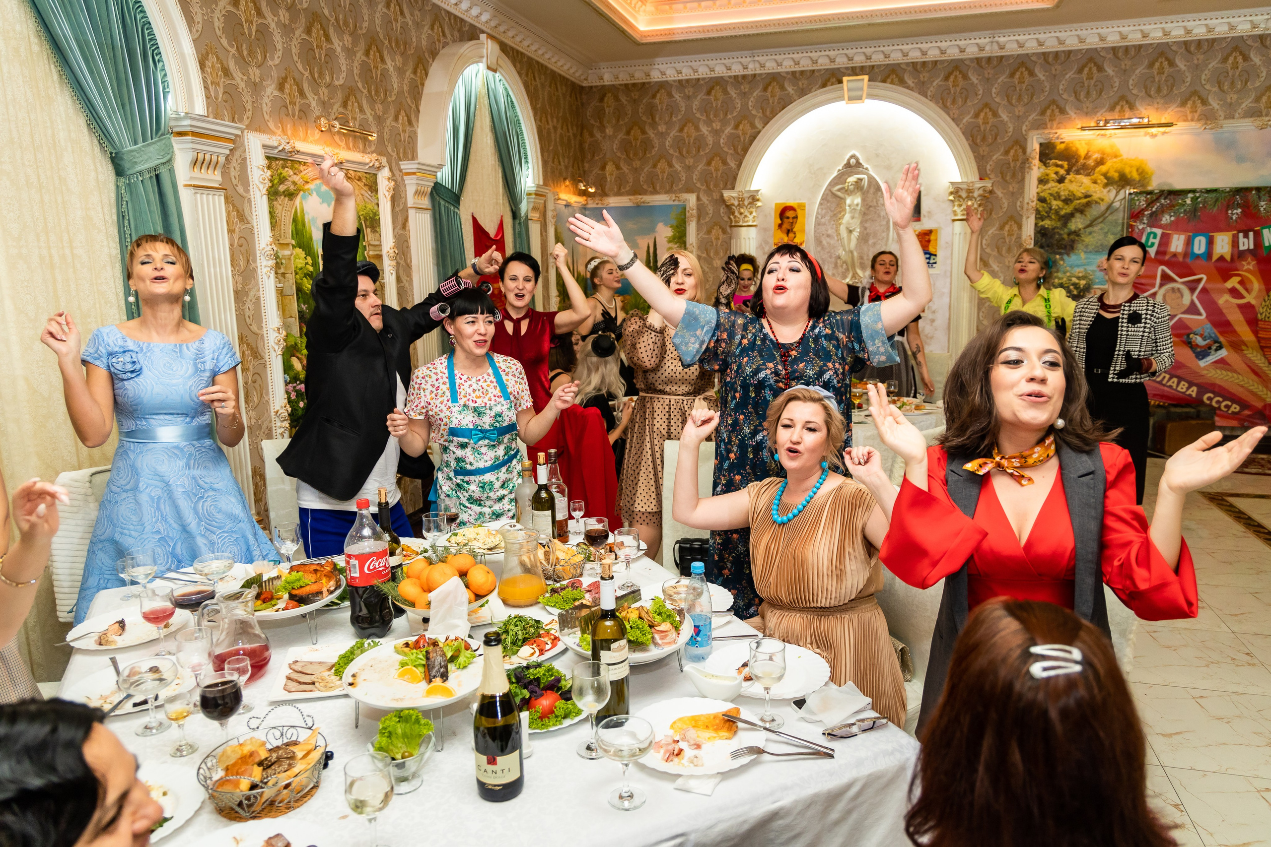 Новогодние корпоративы. Репортажный фотограф в Краснодаре Лагута Надежда