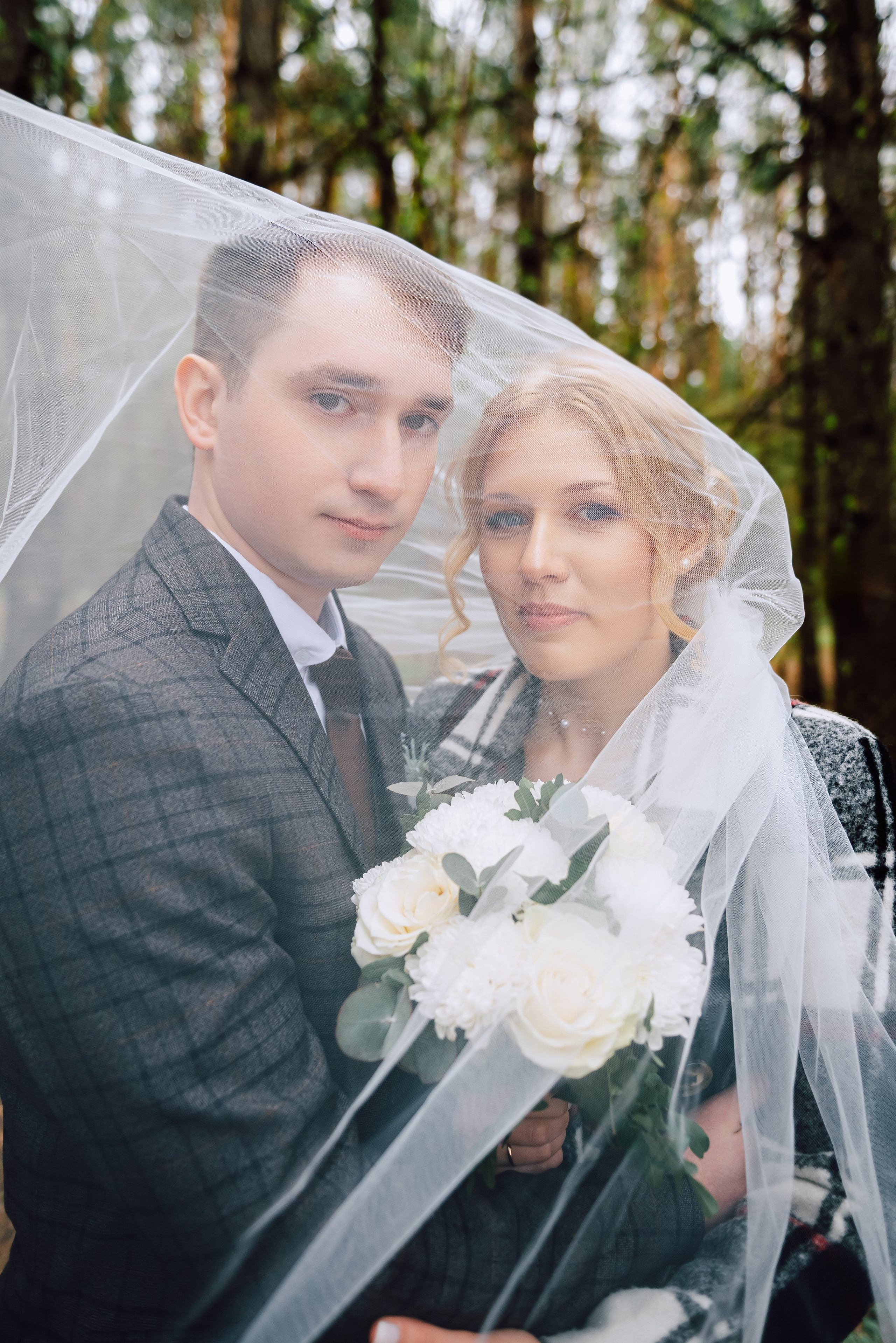 Свадебная фотосессия в рудничном загсе г. Кемерово