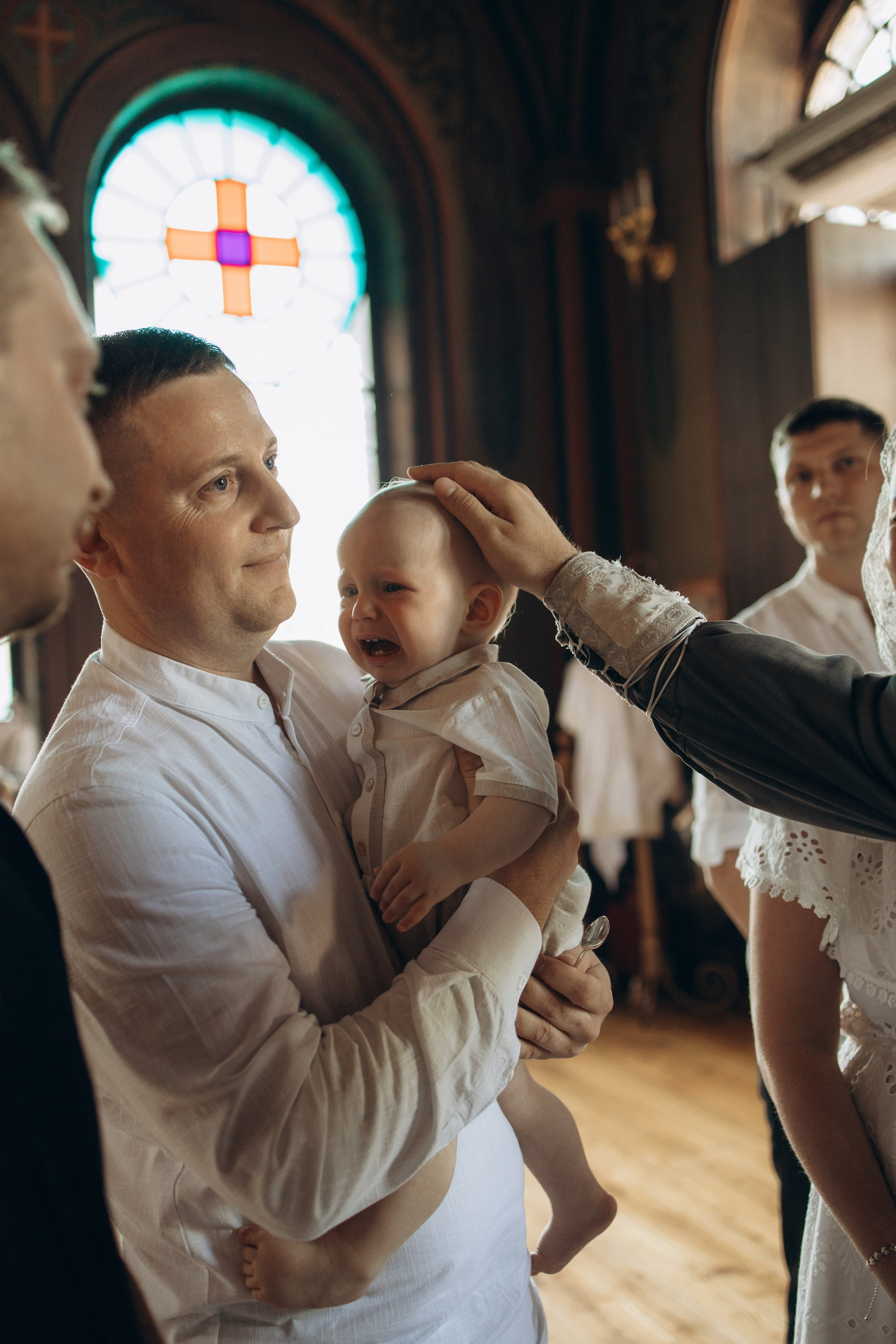 Двойное крещение Анны и Саши. Самый теплый фотограф в Краснодаре Рябоконь Ксения