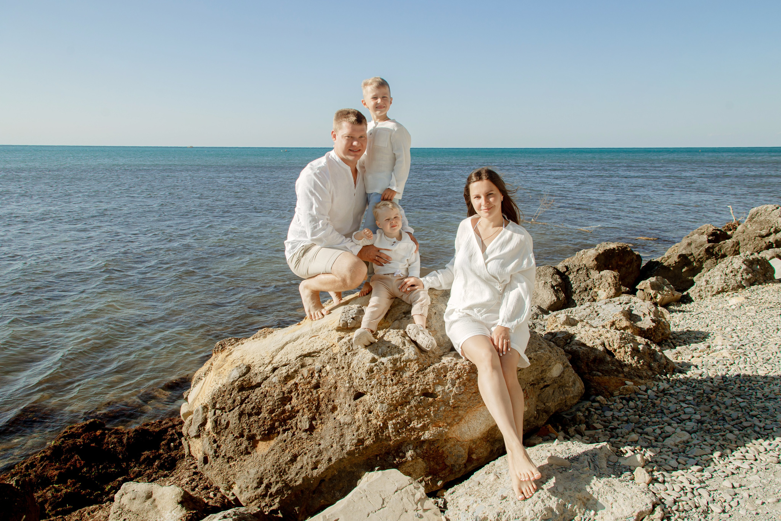 Анастасия, Сергей, Влад и Артем. Фотограф в Геленджике, Архипо-Осиповке, Абрау-Дюрсо, Кринице Виктория