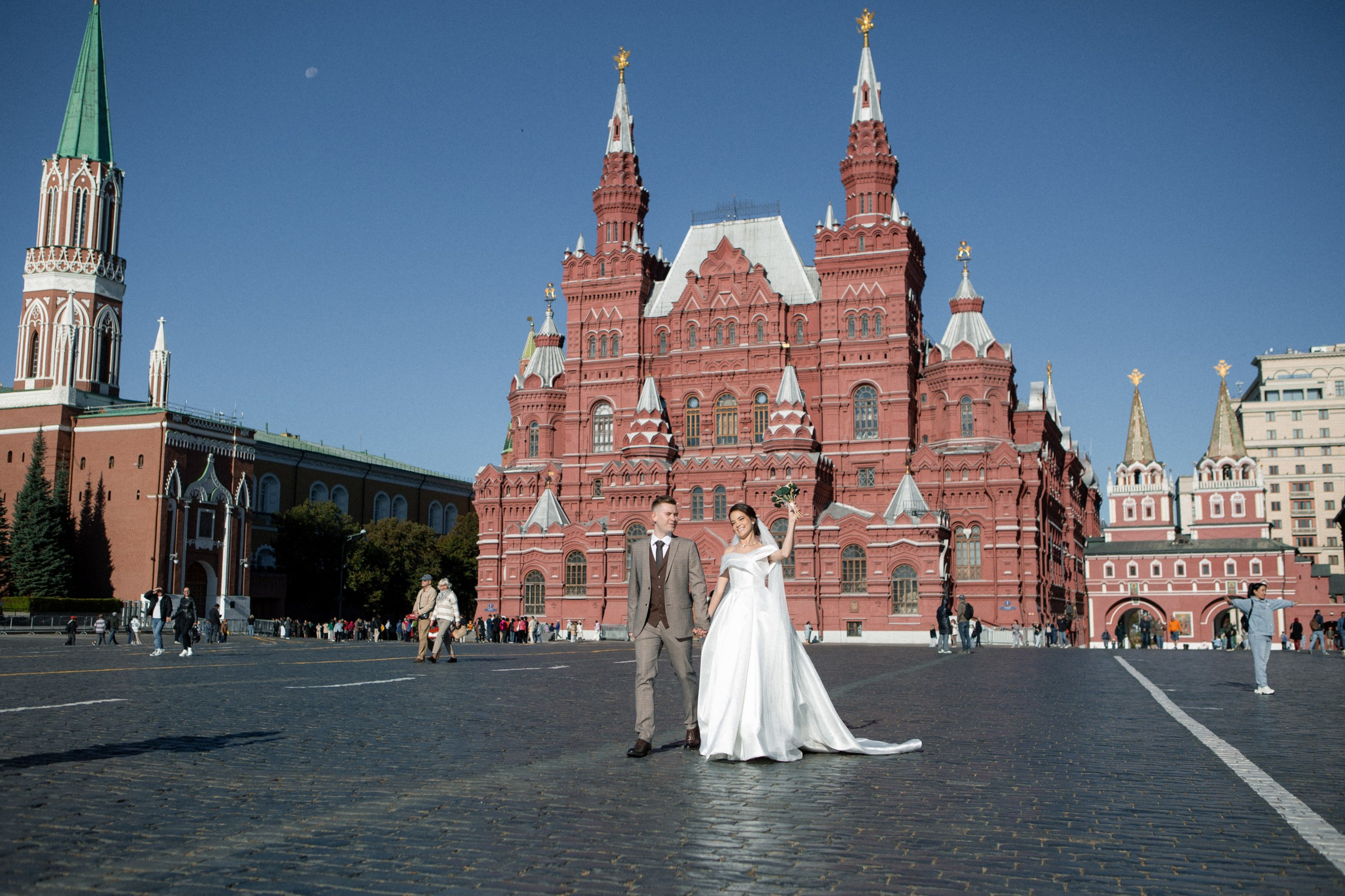 Свадьба с гостями. Свадебный и портретный фотограф Москва
