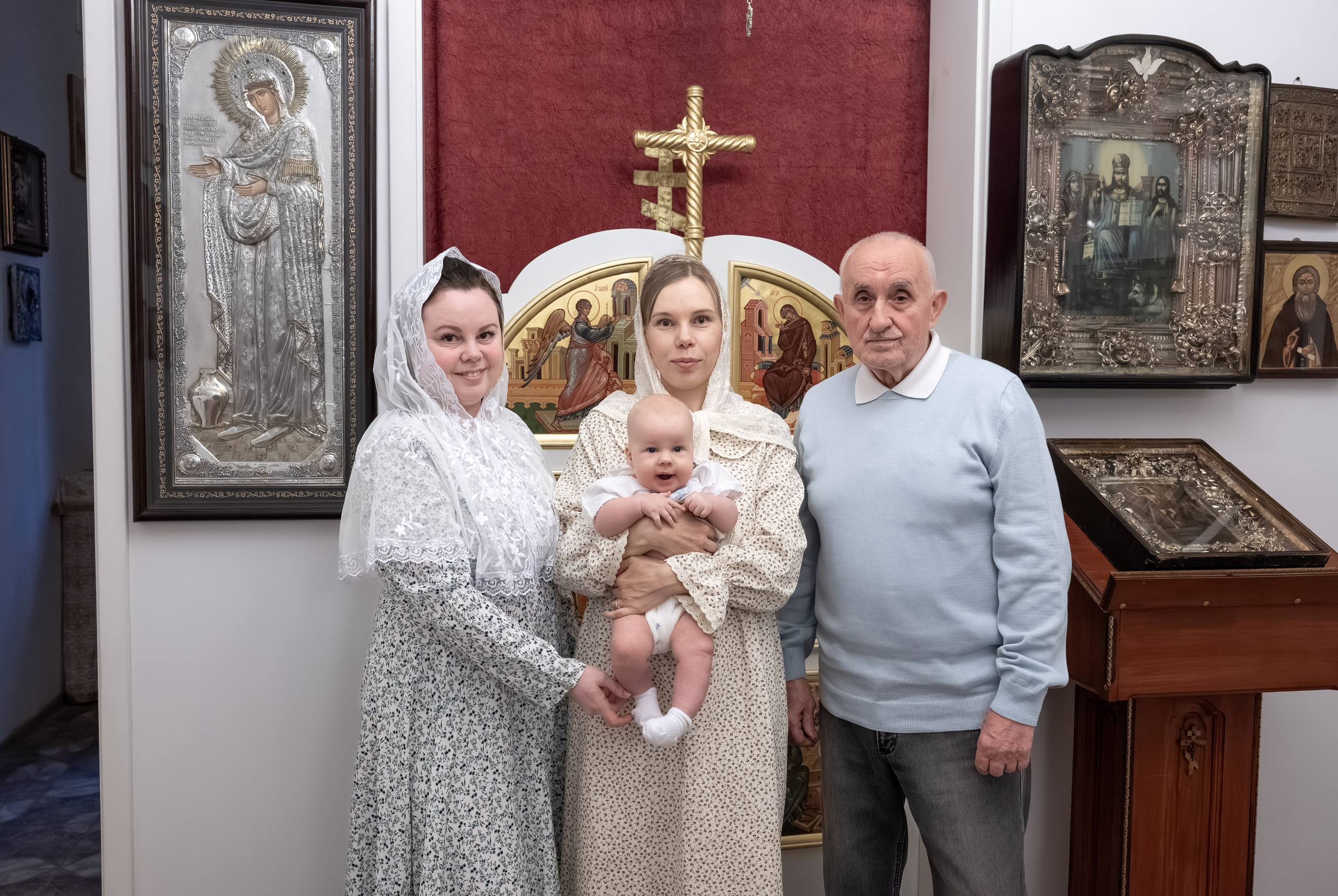 Крещение мл. Максима. Фотограф в Москве