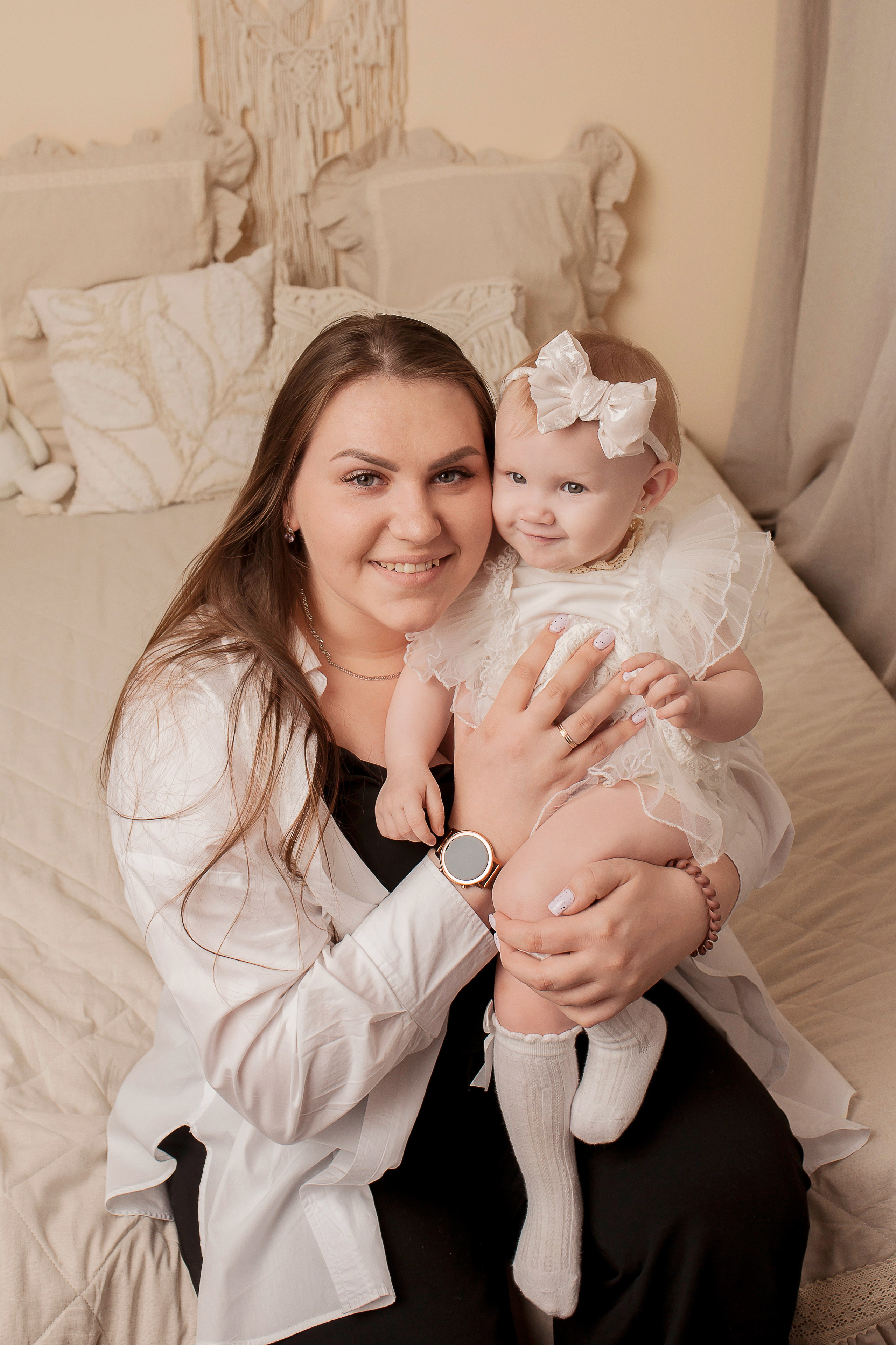 Василиса от рождения до годика. Фотограф новорожденных в Новокузнецке Анна Горошникова