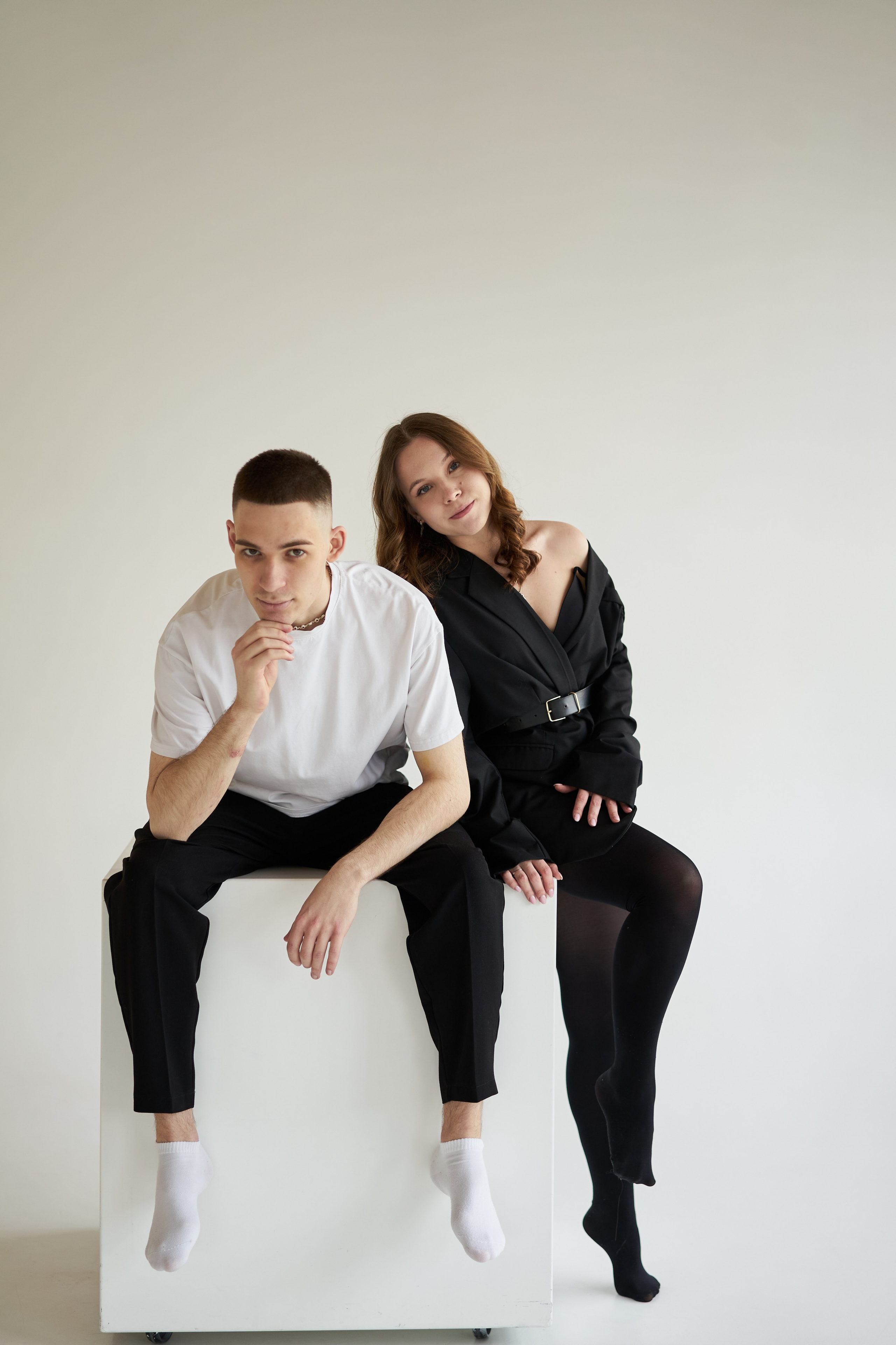 Влюбленные фотосессия в студии. Фотограф Екатеринбург Кокшарова Александра