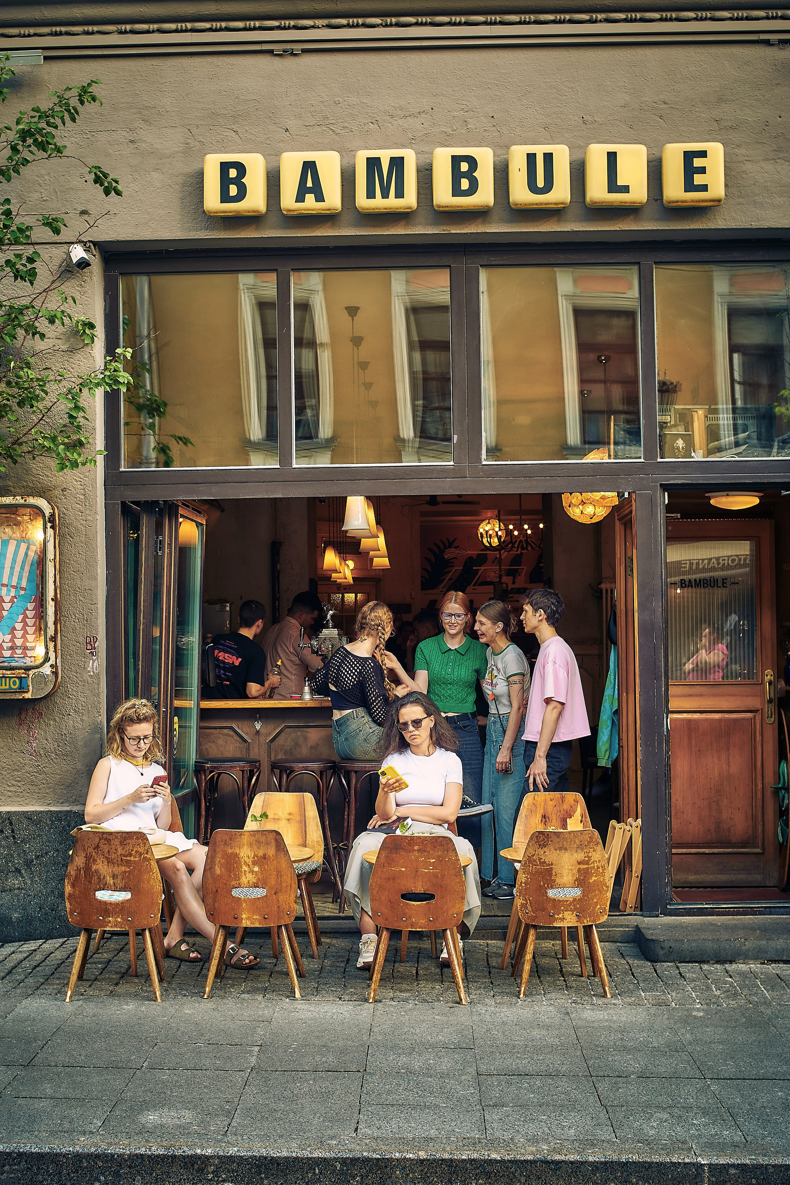 Терраса кафе "Bambule"