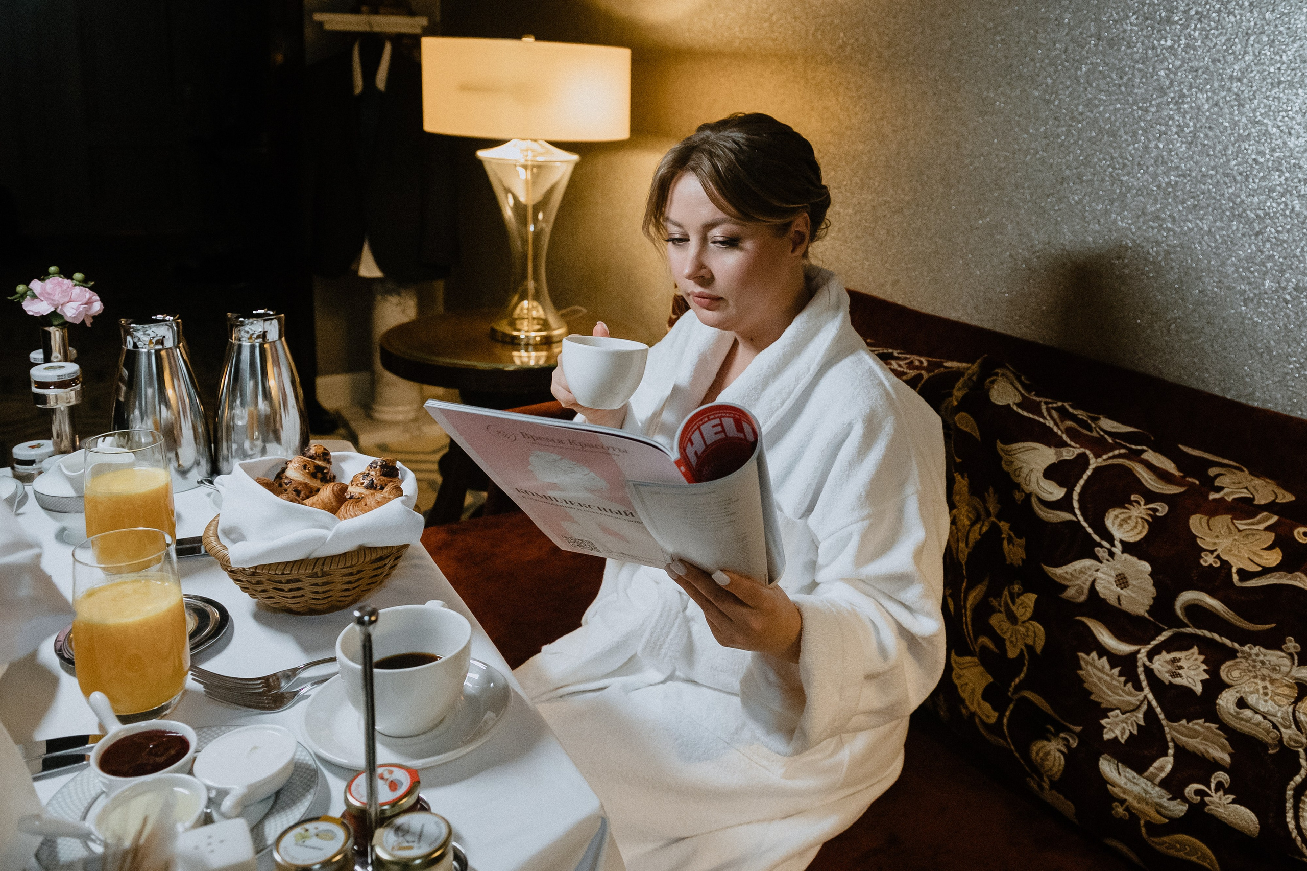 Утро невесты в отеле St. Regis