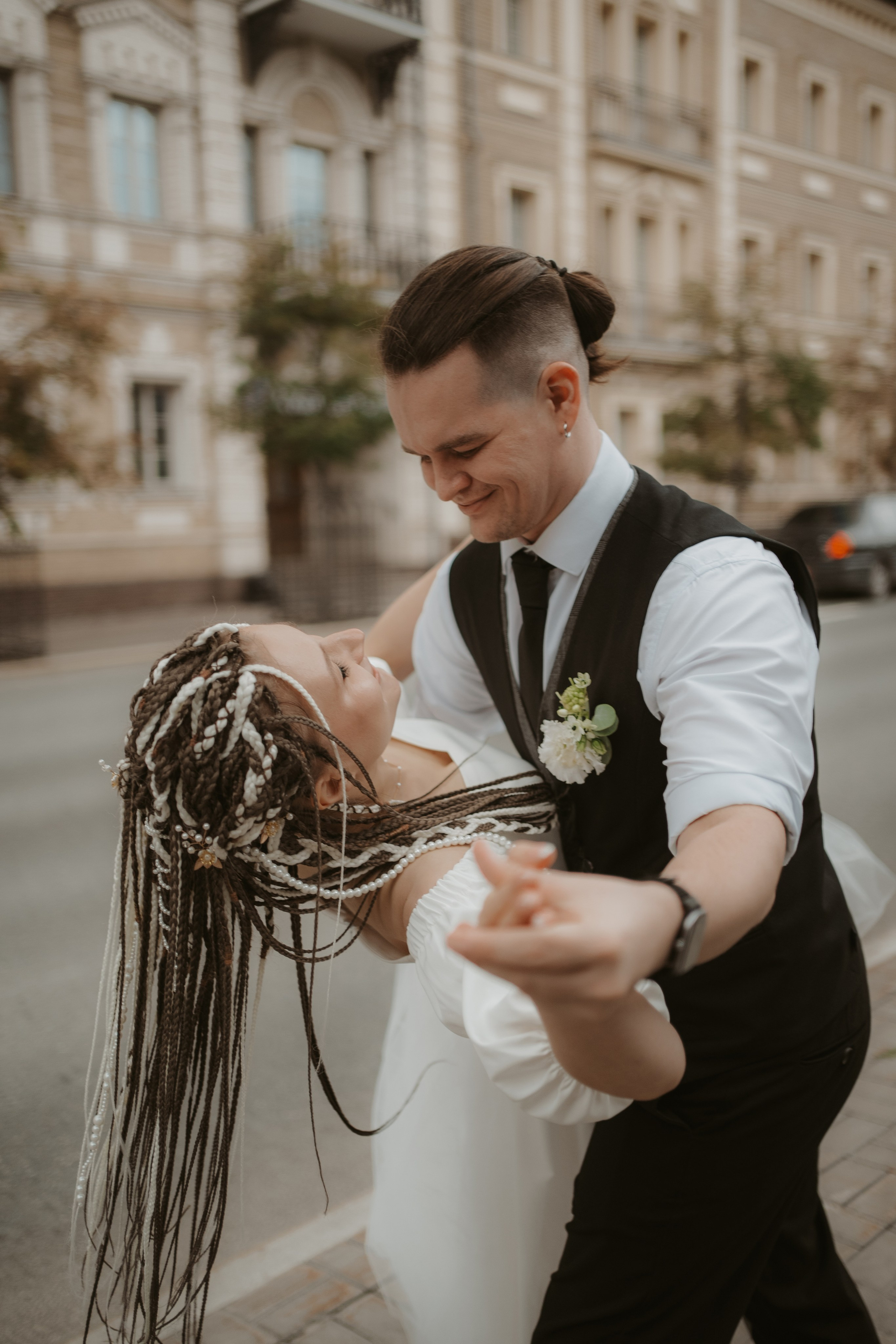 Женя и Рита, свадебная прогулка по Казани. Портретный фотограф в Казани, Красной Поляне и Сочи Анна Кузнецова