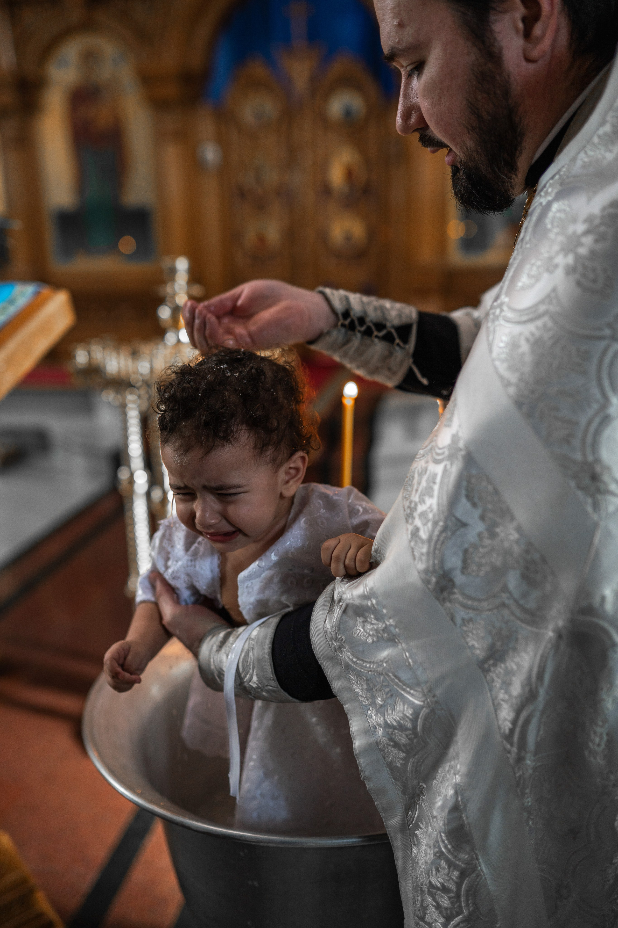 Крещение. Фотограф Виолетта Матевосян