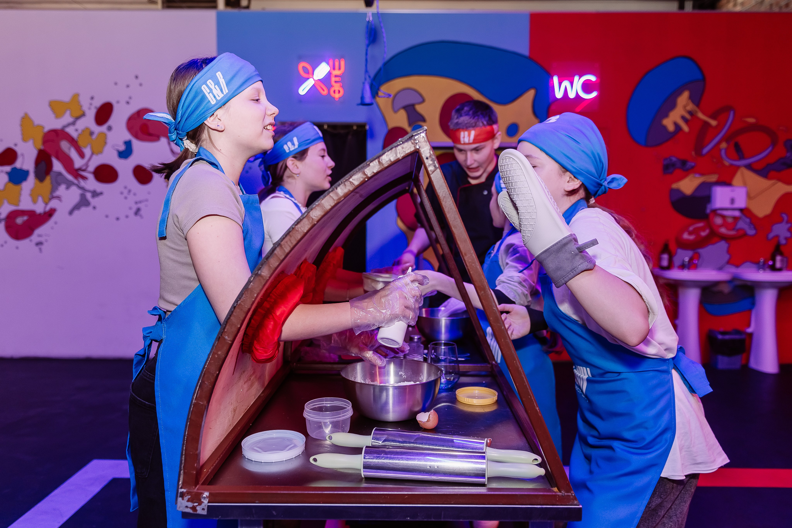 Cook & Run, шоу с готовкой. Детский фотограф, семейный фотограф и репортажи в Кемерово