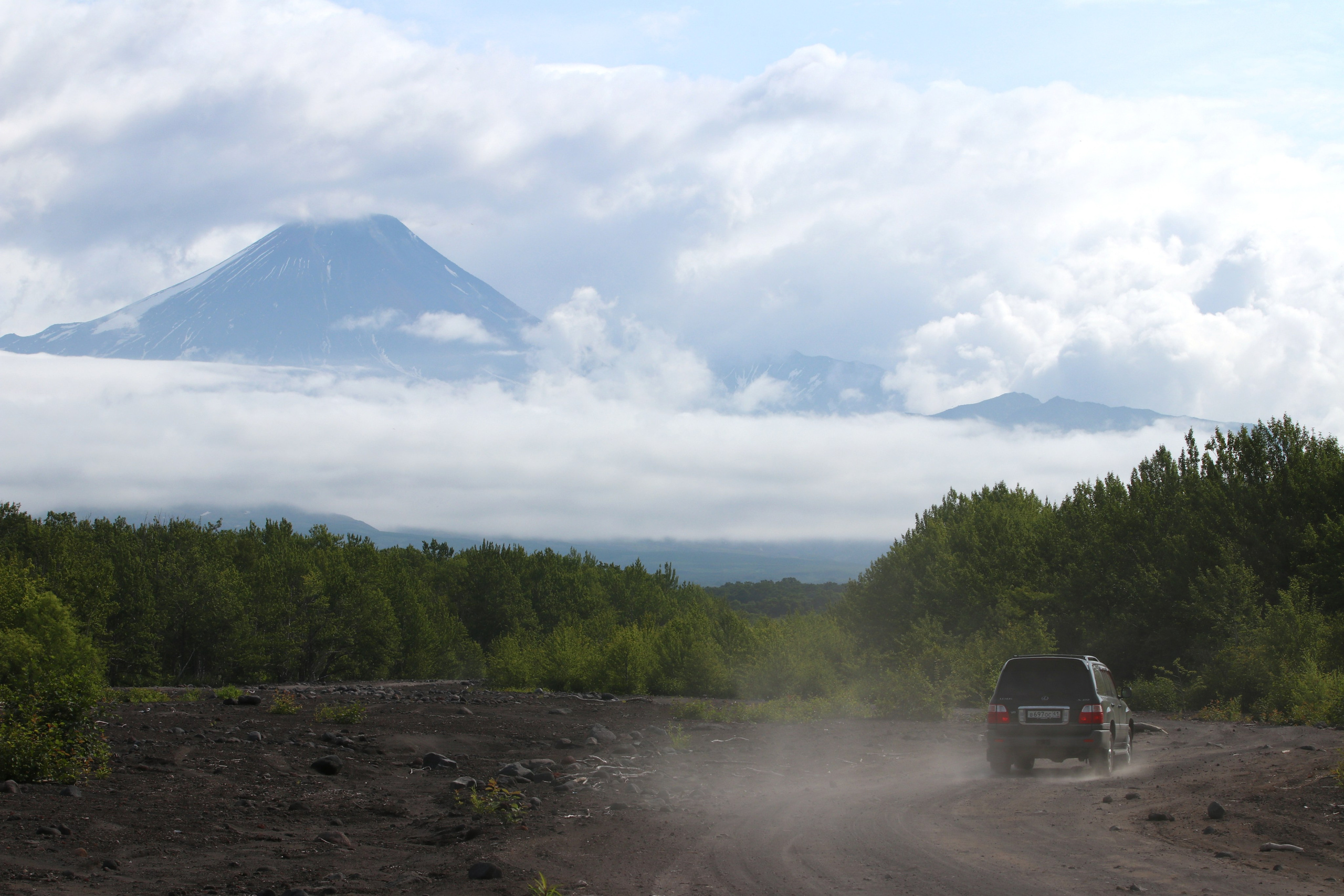 Корякская сопка по дороге на Авачинской вулкан