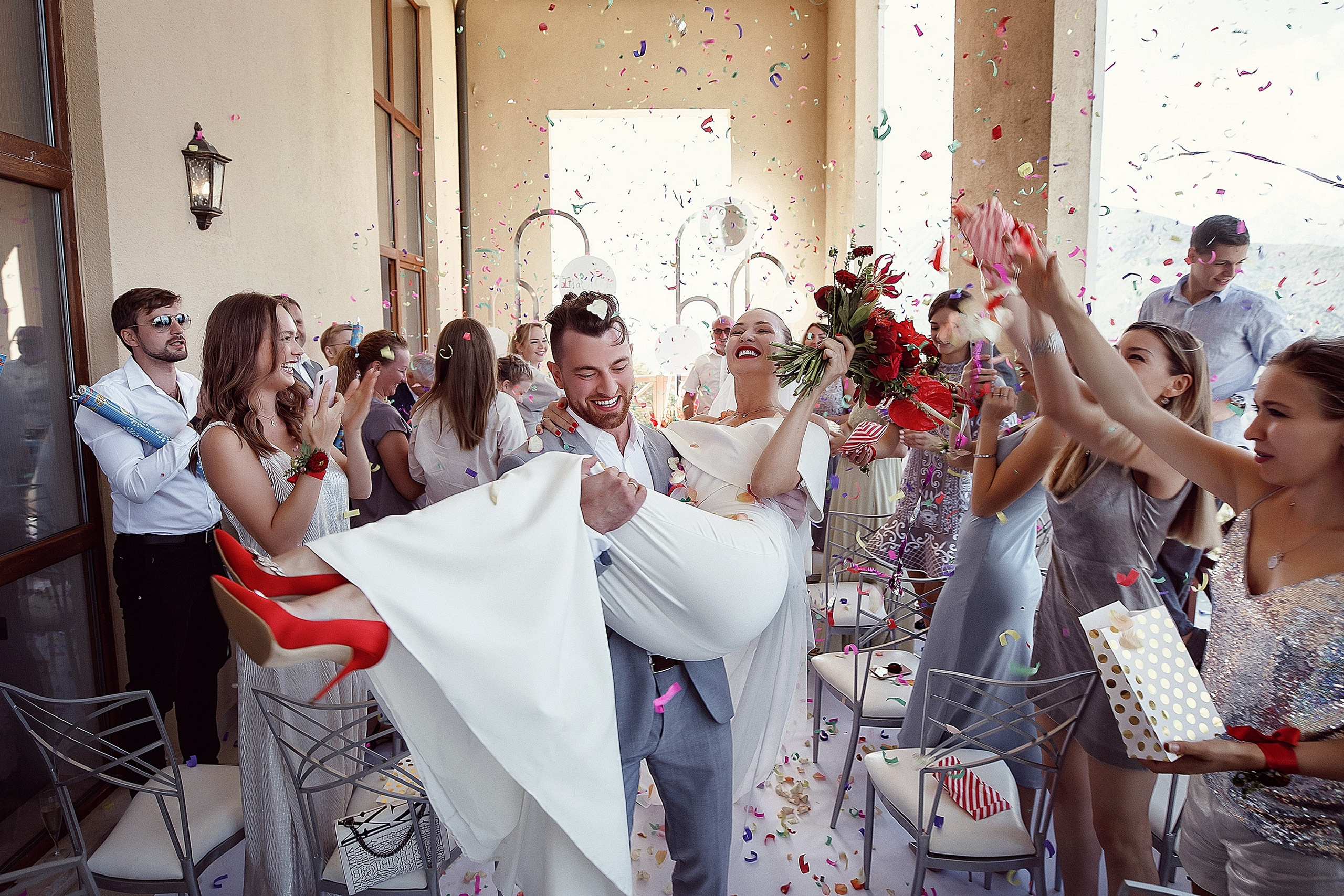 Свадьба в горах / Свадебная фотосессия в Красной поляне. Свадебный и семейный фотограф в Сочи Денис Вялов