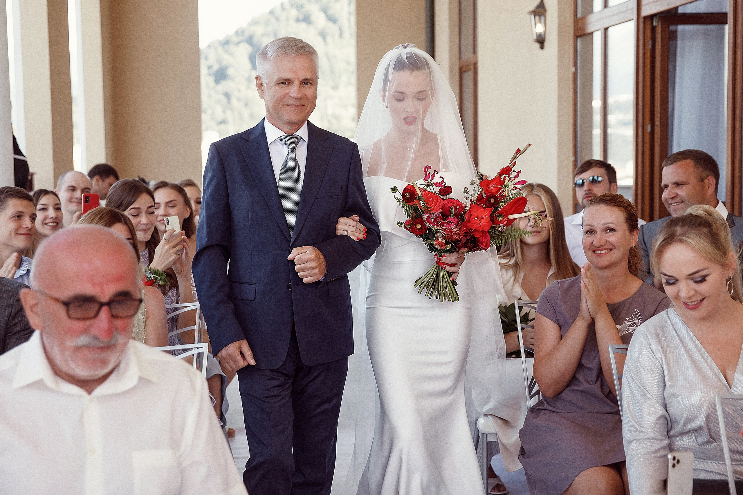 Свадьба в горах / Свадебная фотосессия в Красной поляне. Свадебный и семейный фотограф в Сочи Денис Вялов