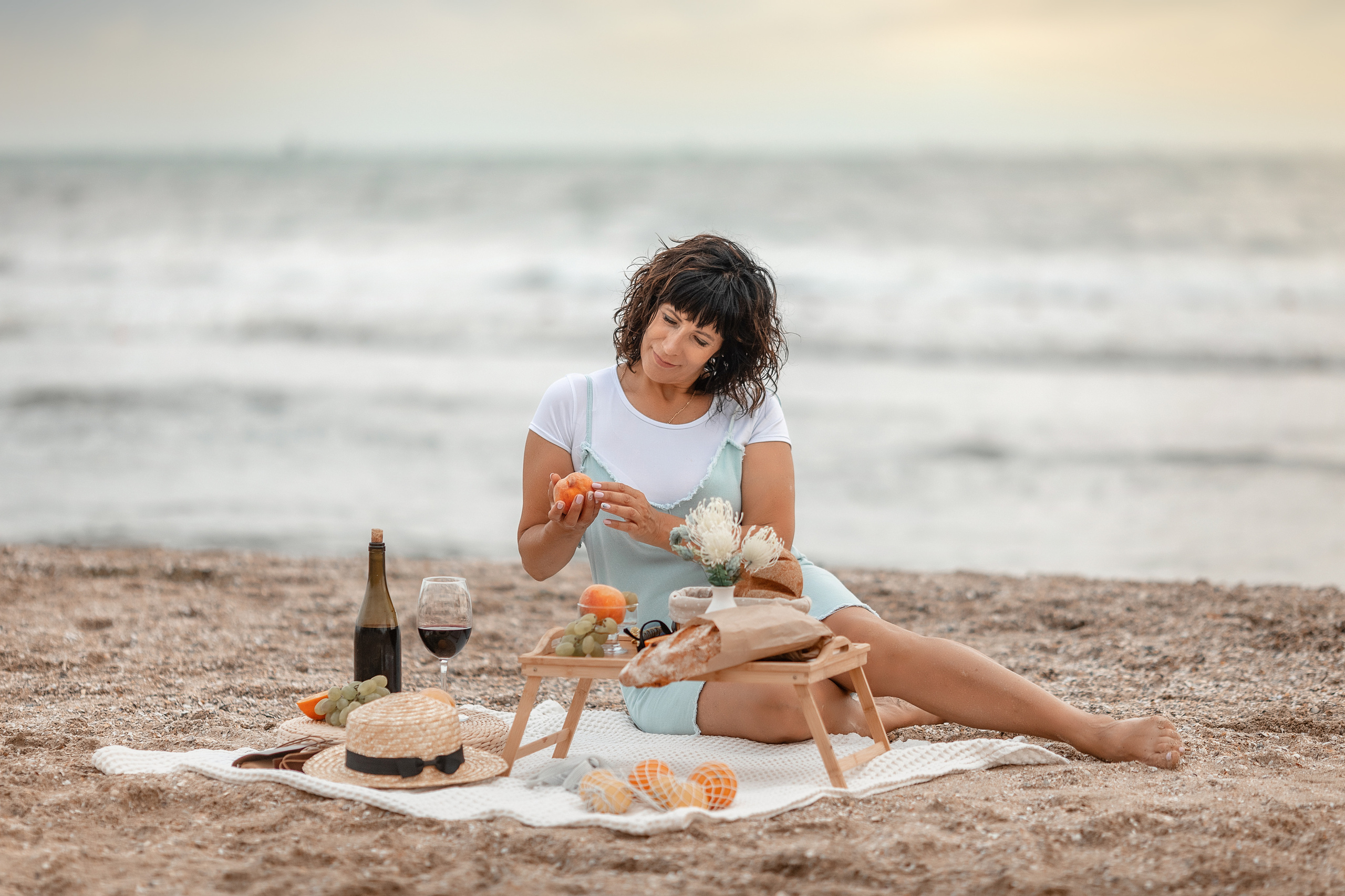 Фотосъёмка на пляже. Художественный фотограф Анапа Александра Долбикова