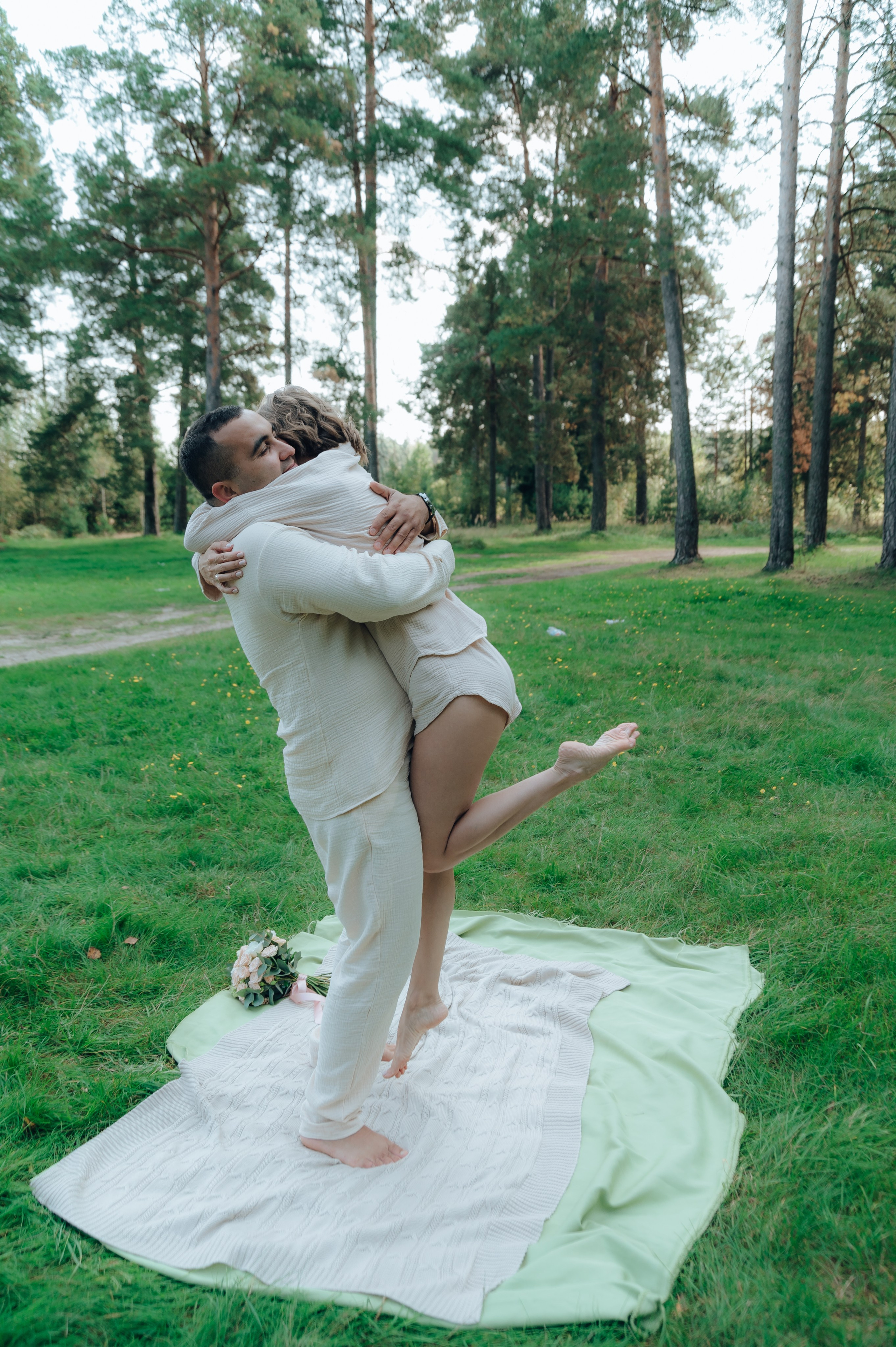 Любовная любовь в лесах Юганца. Детский и семейный фотограф Катерина Мишина