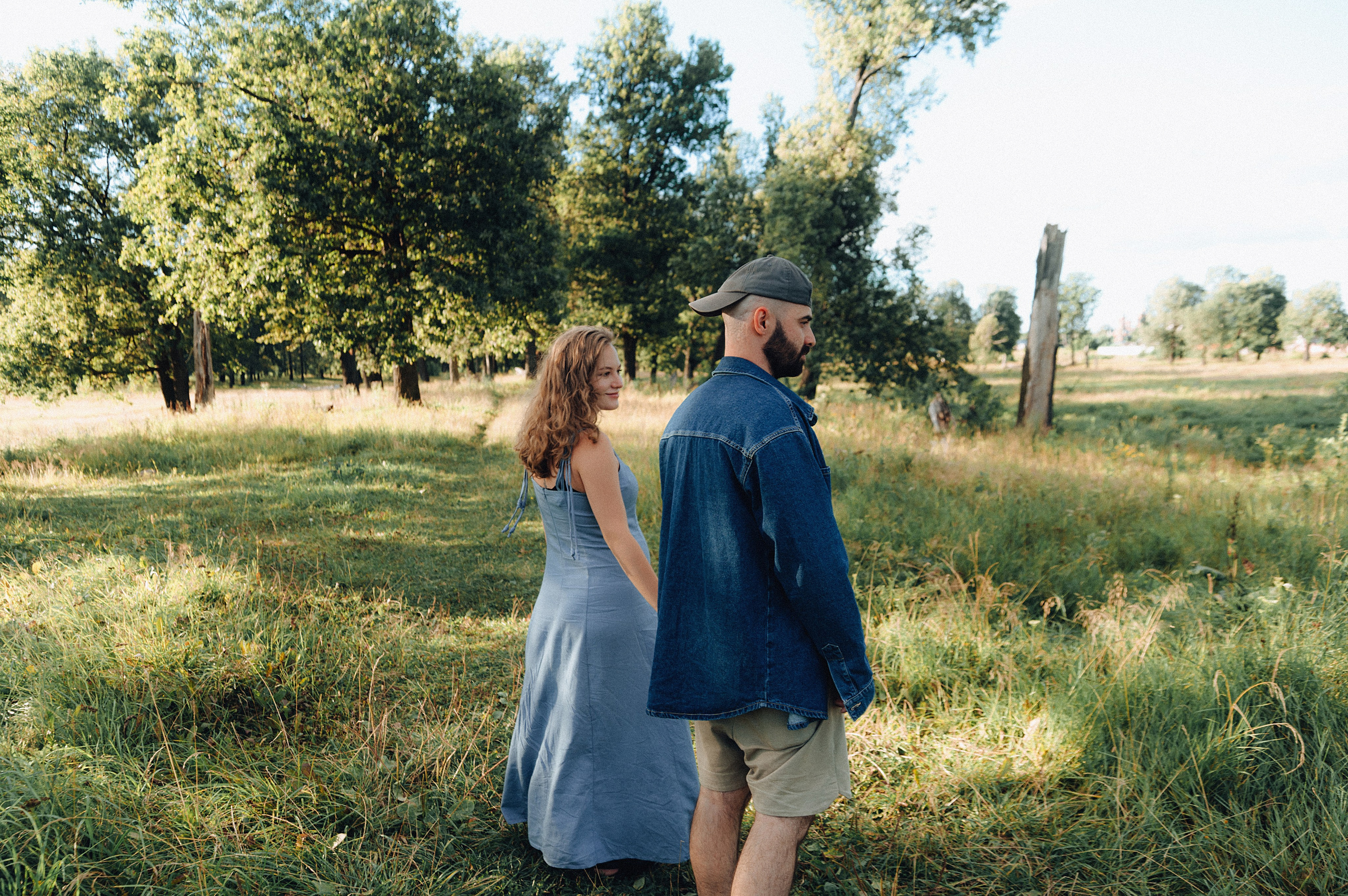 Лес.закат.Вика и Денис. Детский и семейный фотограф Катерина Мишина