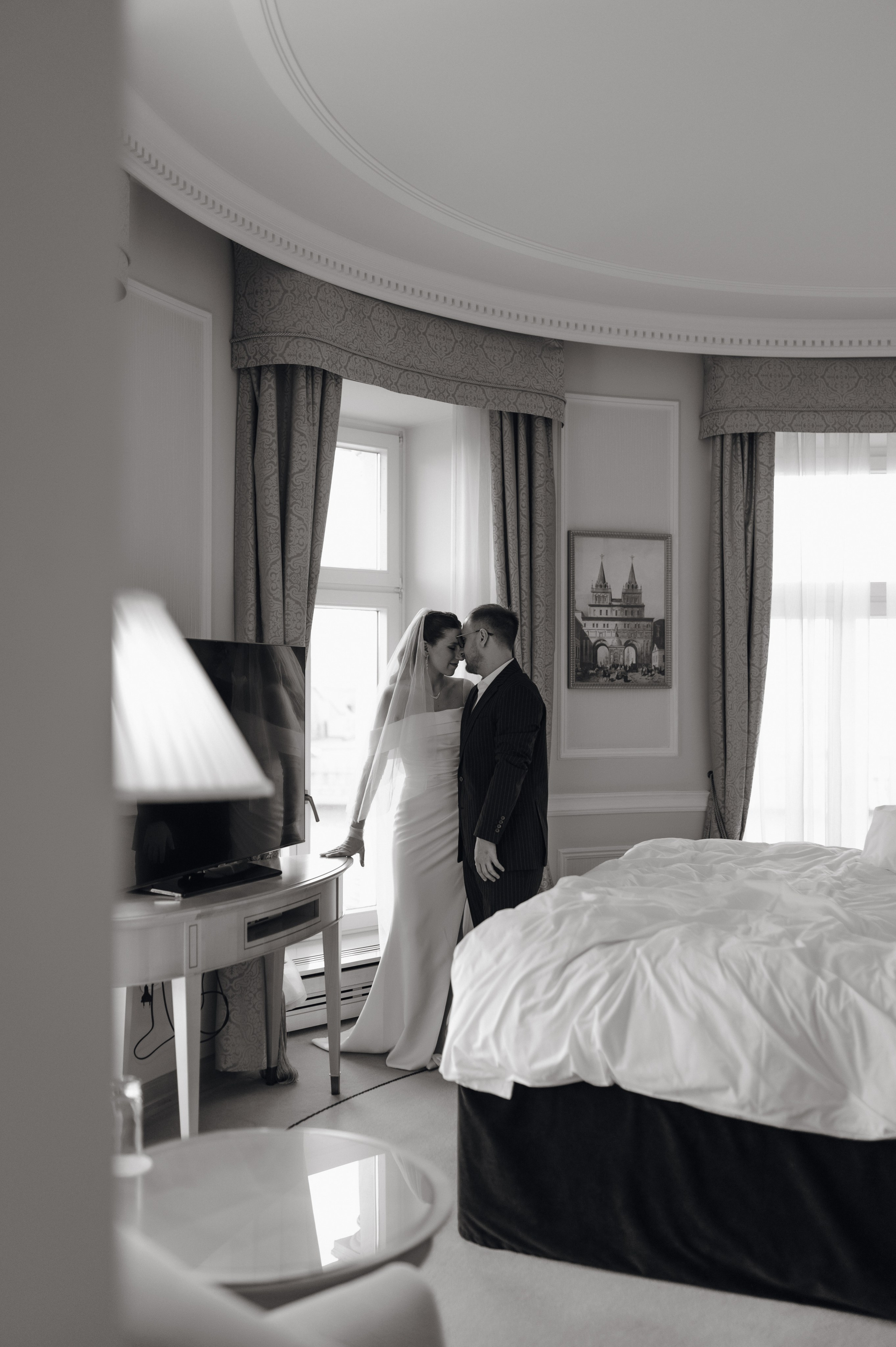 Екатерина и Фёдор, Грибоедовский ЗАГС, Отель Балчуг Кемпински. Свадебный фотограф Москва и Санкт-Петербург. Анастасия Чудина