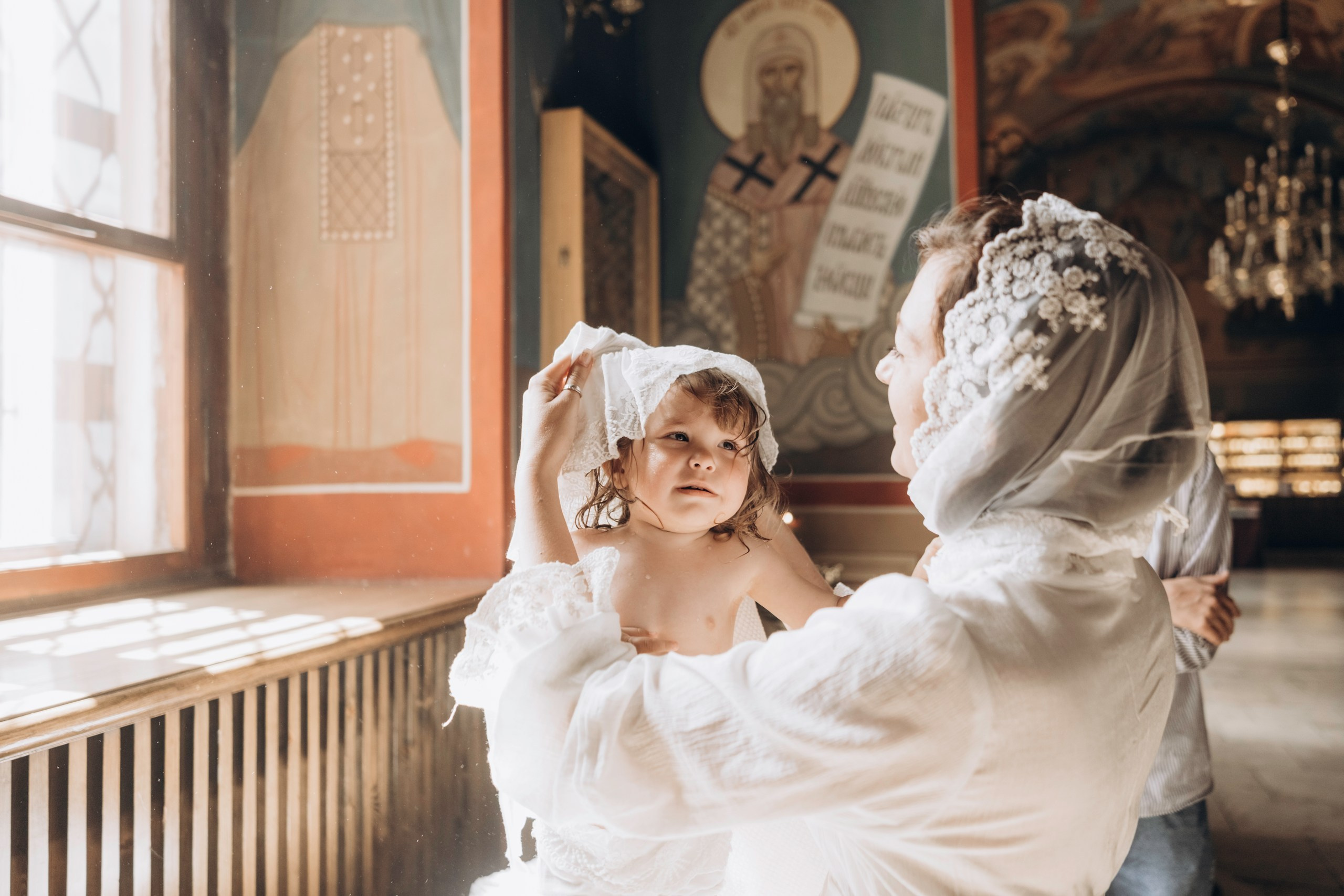 Крещение в храме Николая Чудотворца. Фотограф Светлана Мерзлякова