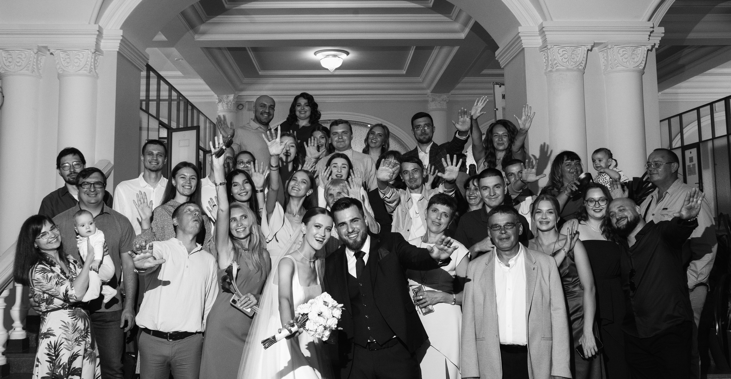 13 августа 2025: Михаил и Полина — начало семейного счастья. Фотограф Семён Гнеушев