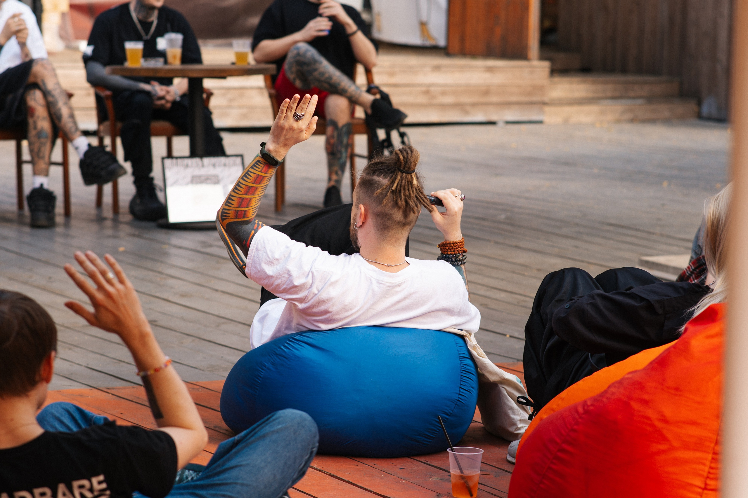 Встреча татуировщиков. Фотограф в Воронеже Ольга Космодемьянская